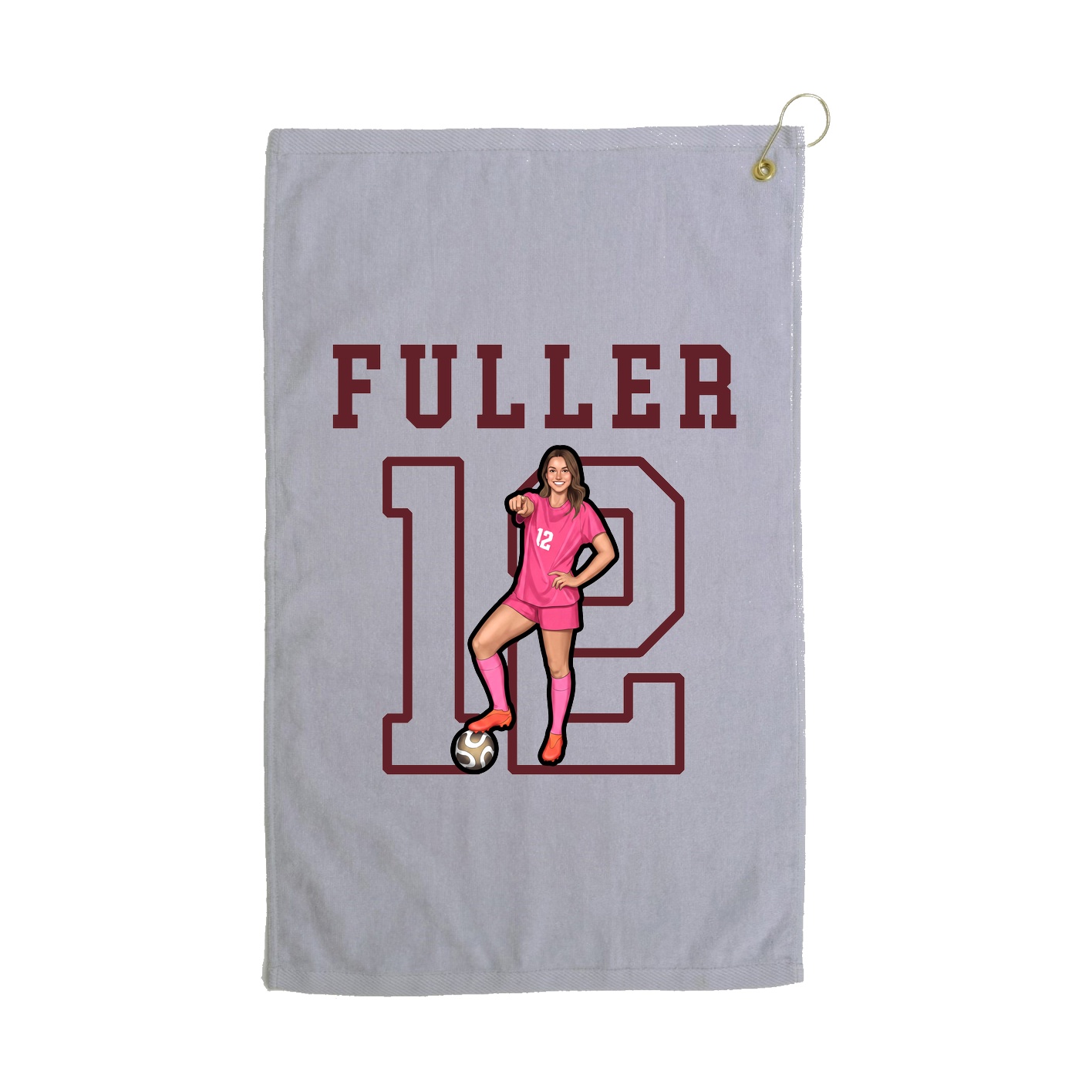 Golf Towel — Shirsey in Grey