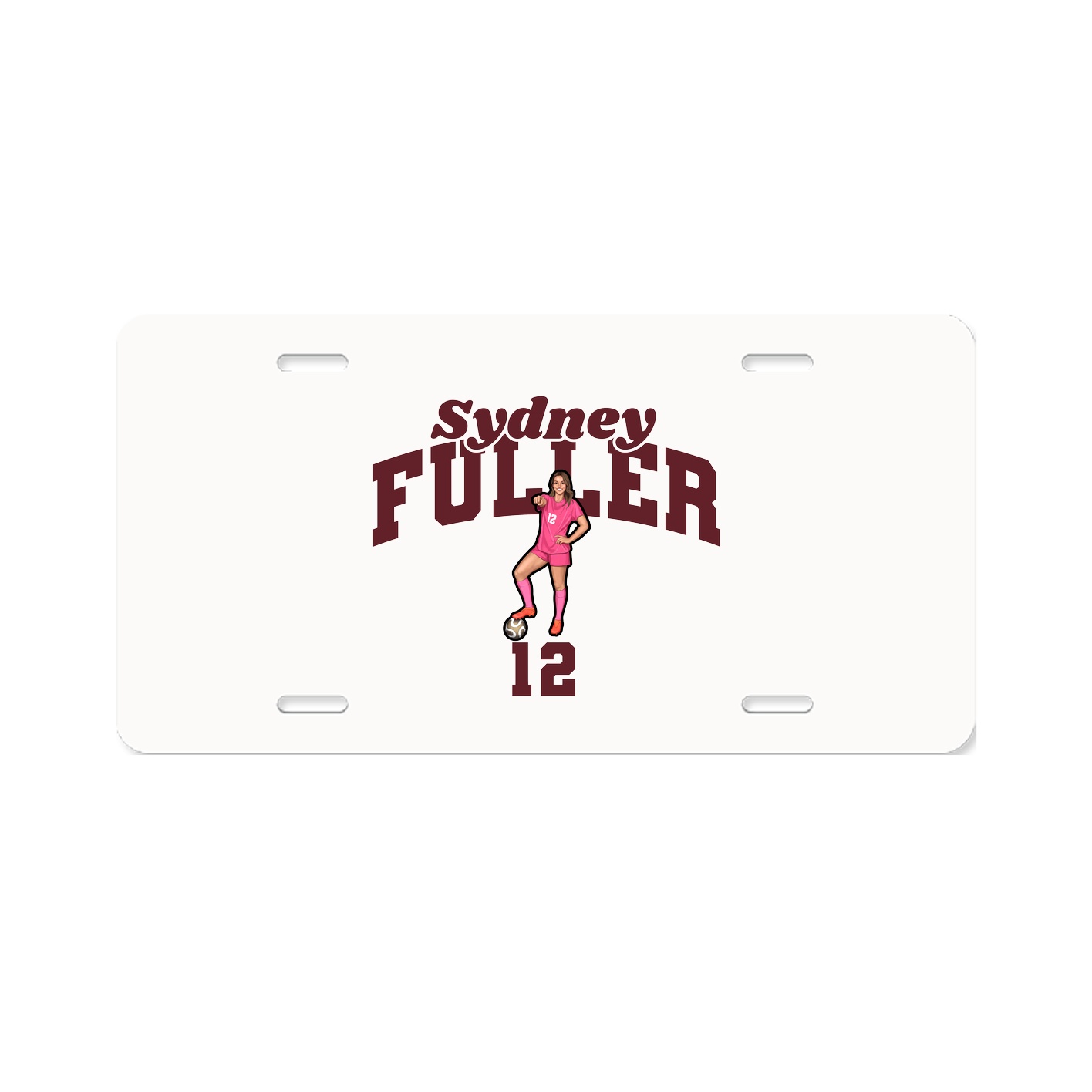 License Plate — Signature Arch in Classic