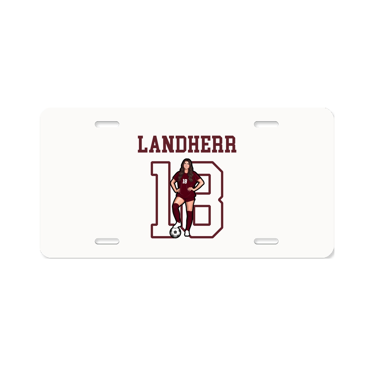 License Plate — Shirsey in Classic