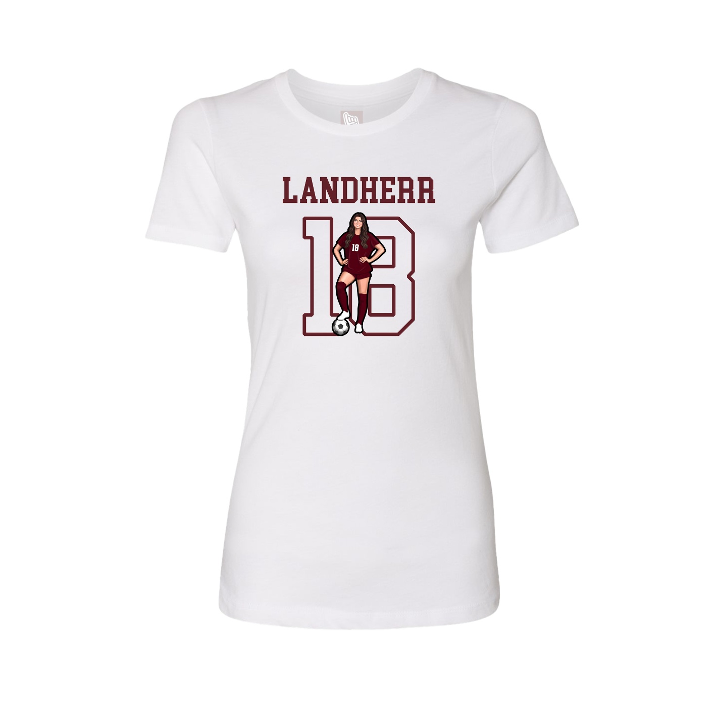 Fitted Women's Tee — Shirsey in White
