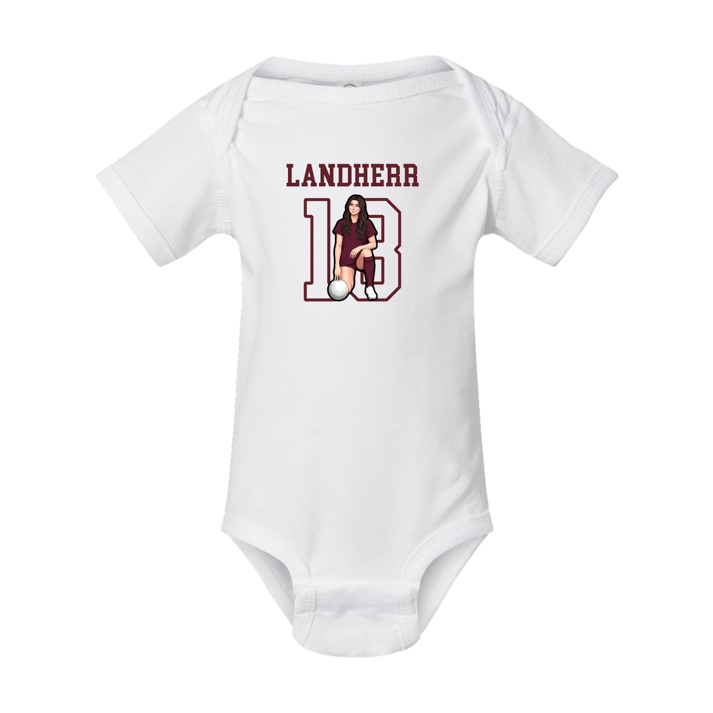 Baby Onesie — Shirsey in White