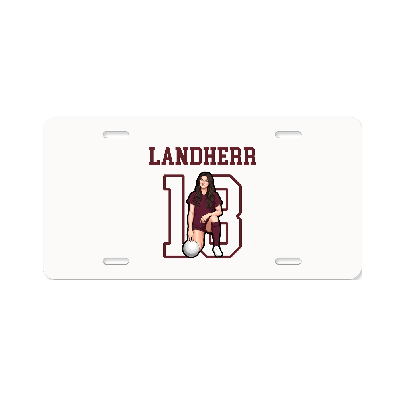 License Plate — Shirsey in Classic