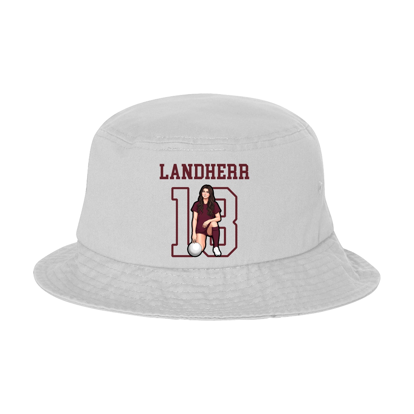 Bucket Cap — Shirsey in White