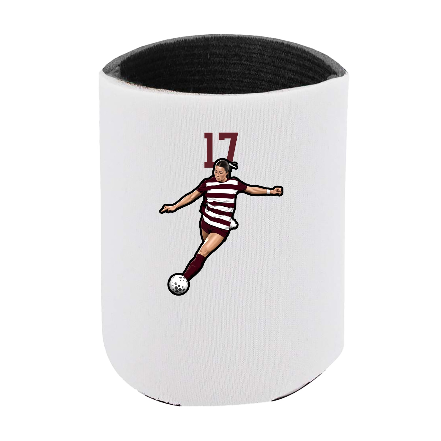 Can Holder — Number Top in White
