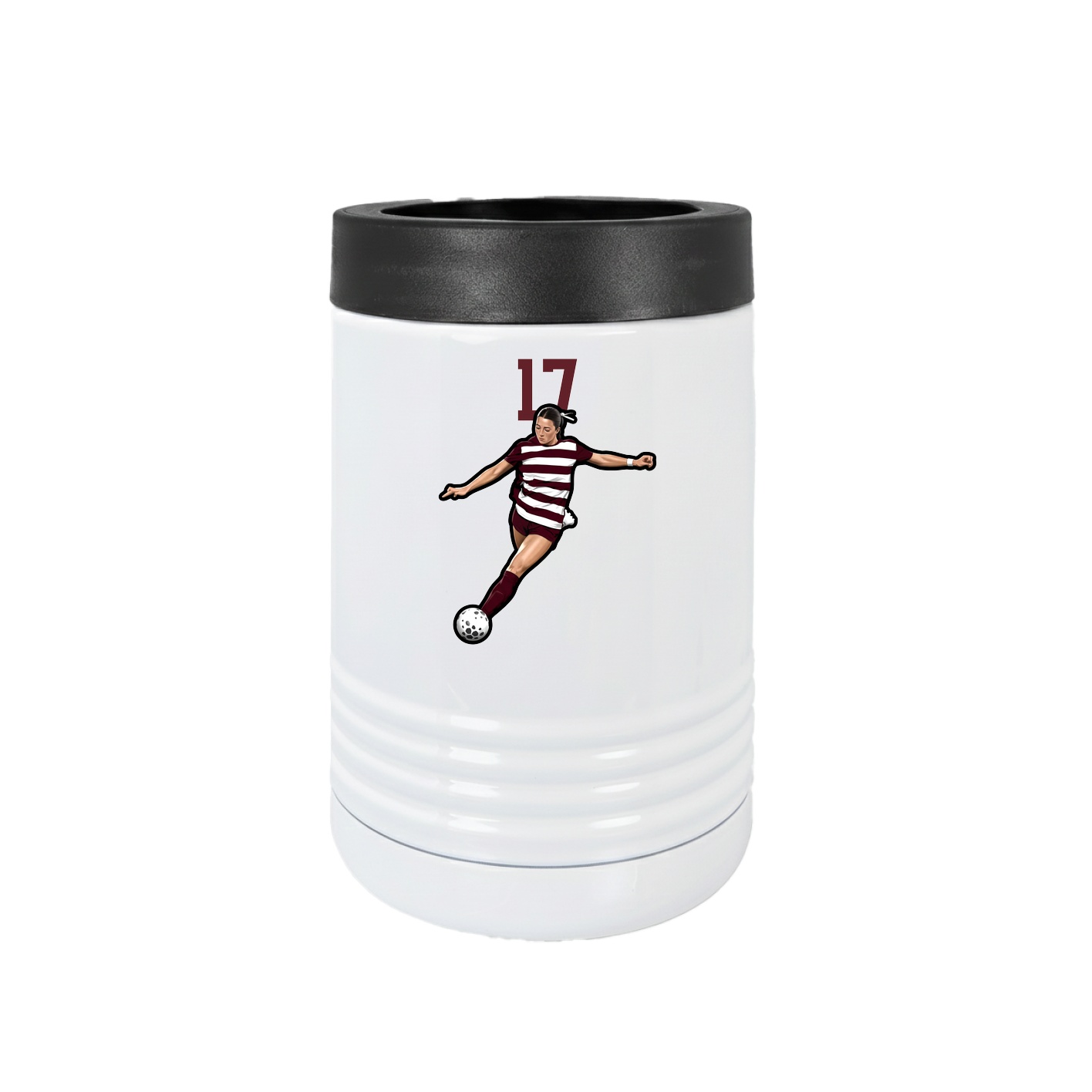 Beverage Holder — Number Top in White