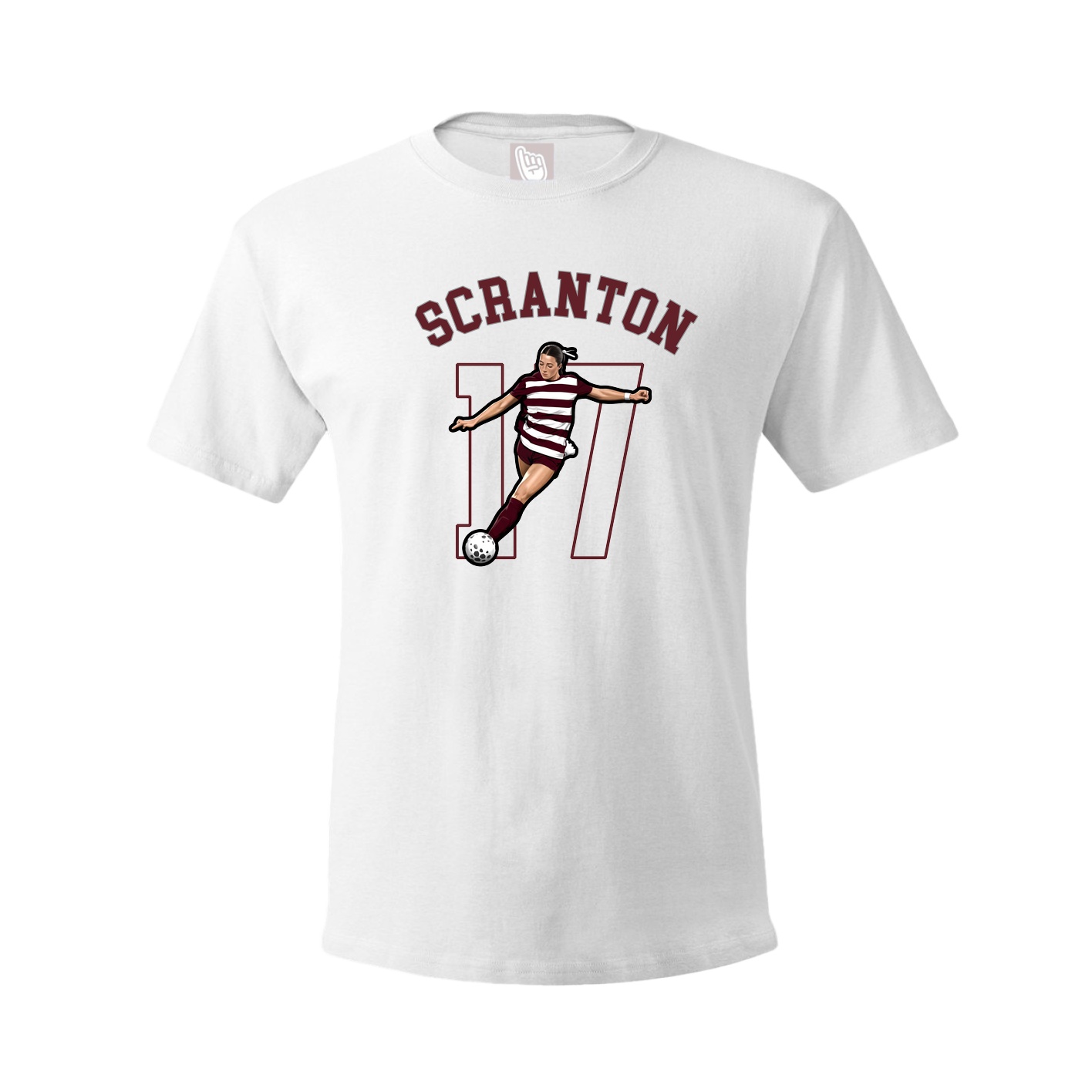 Tee — Shirsey Arch in White