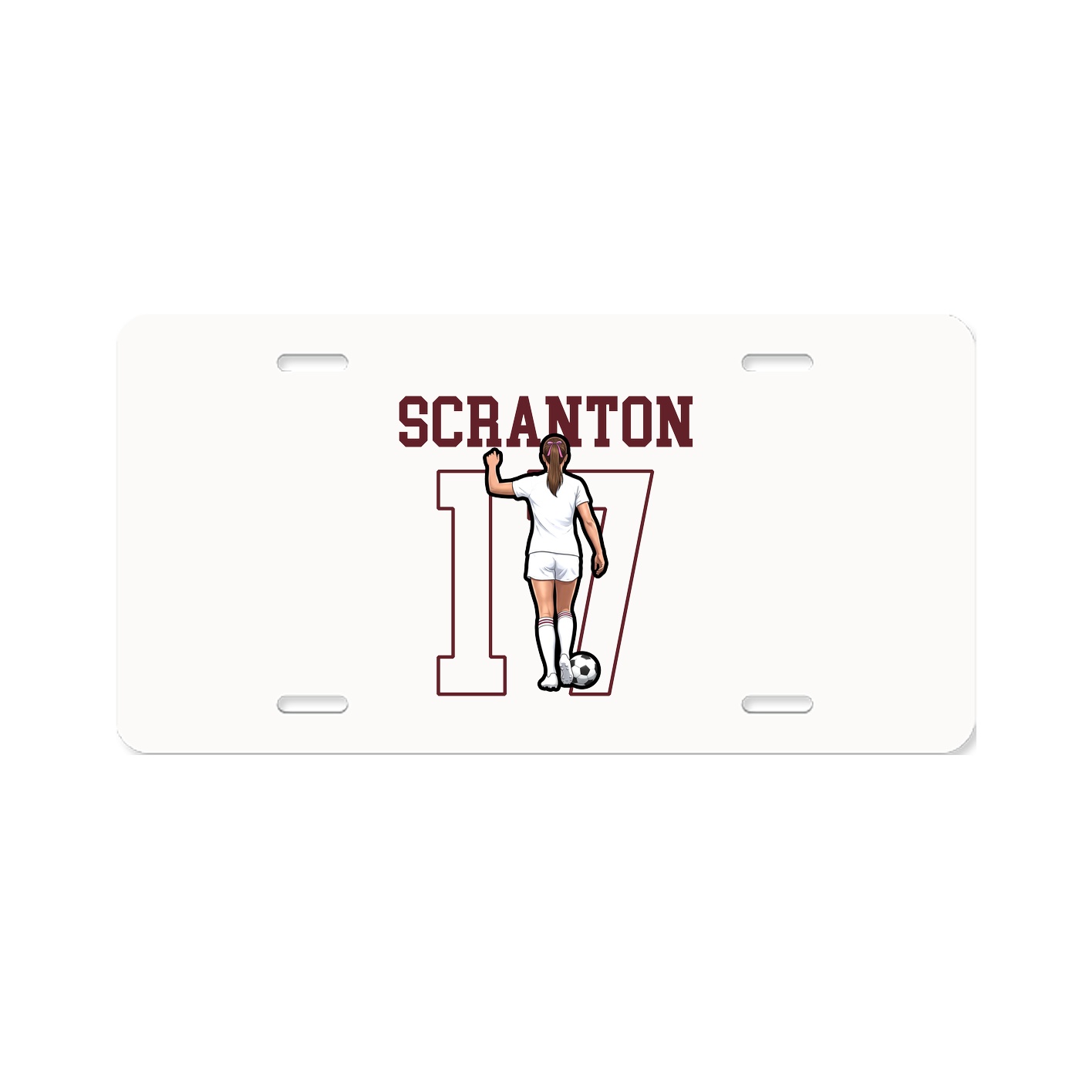 Aluminum License Plate