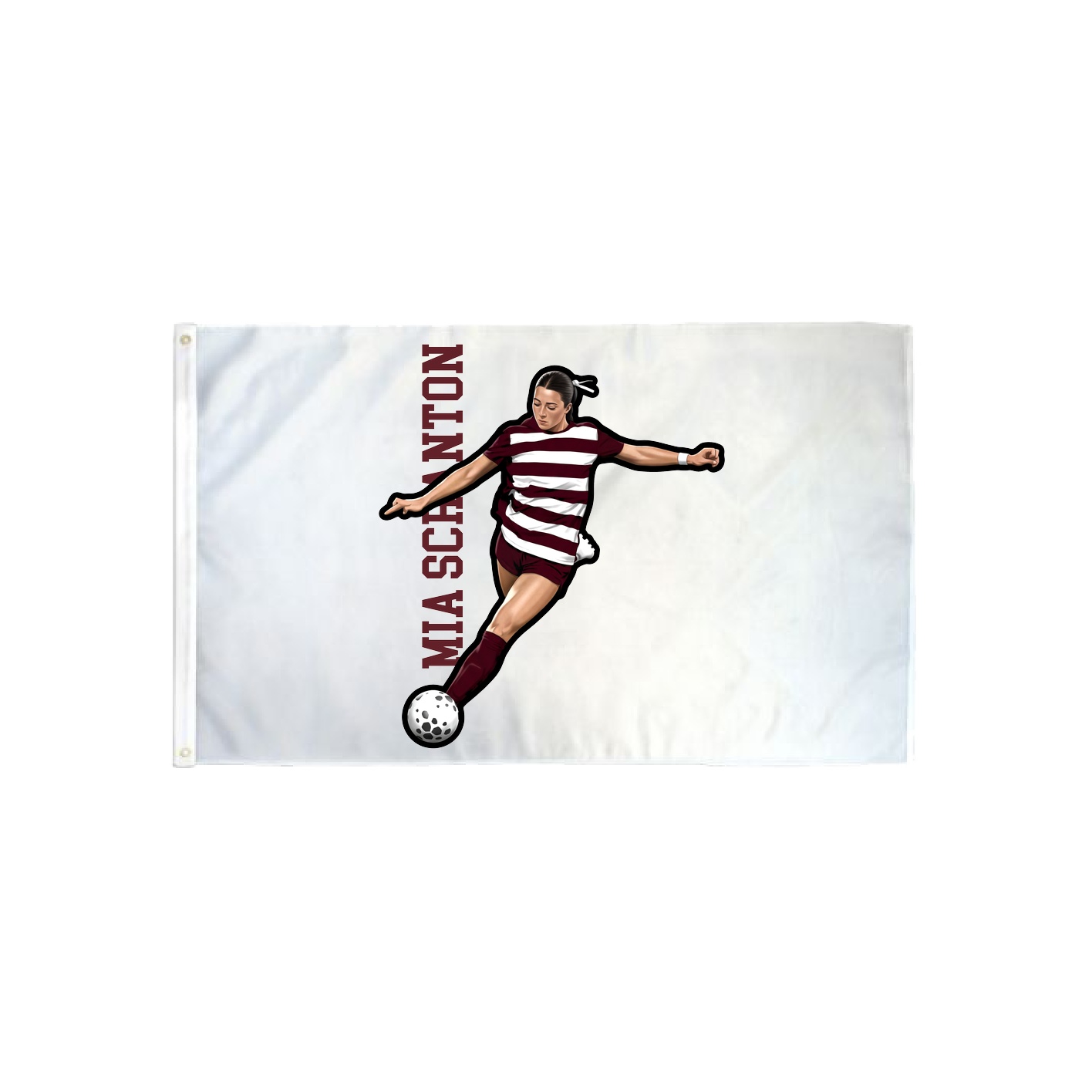 3x5 Flag — Name Vertical in Classic