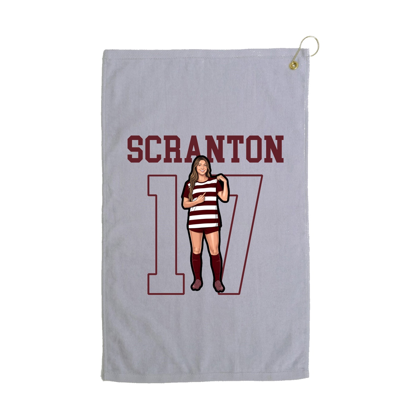 Golf Towel — Shirsey in Grey