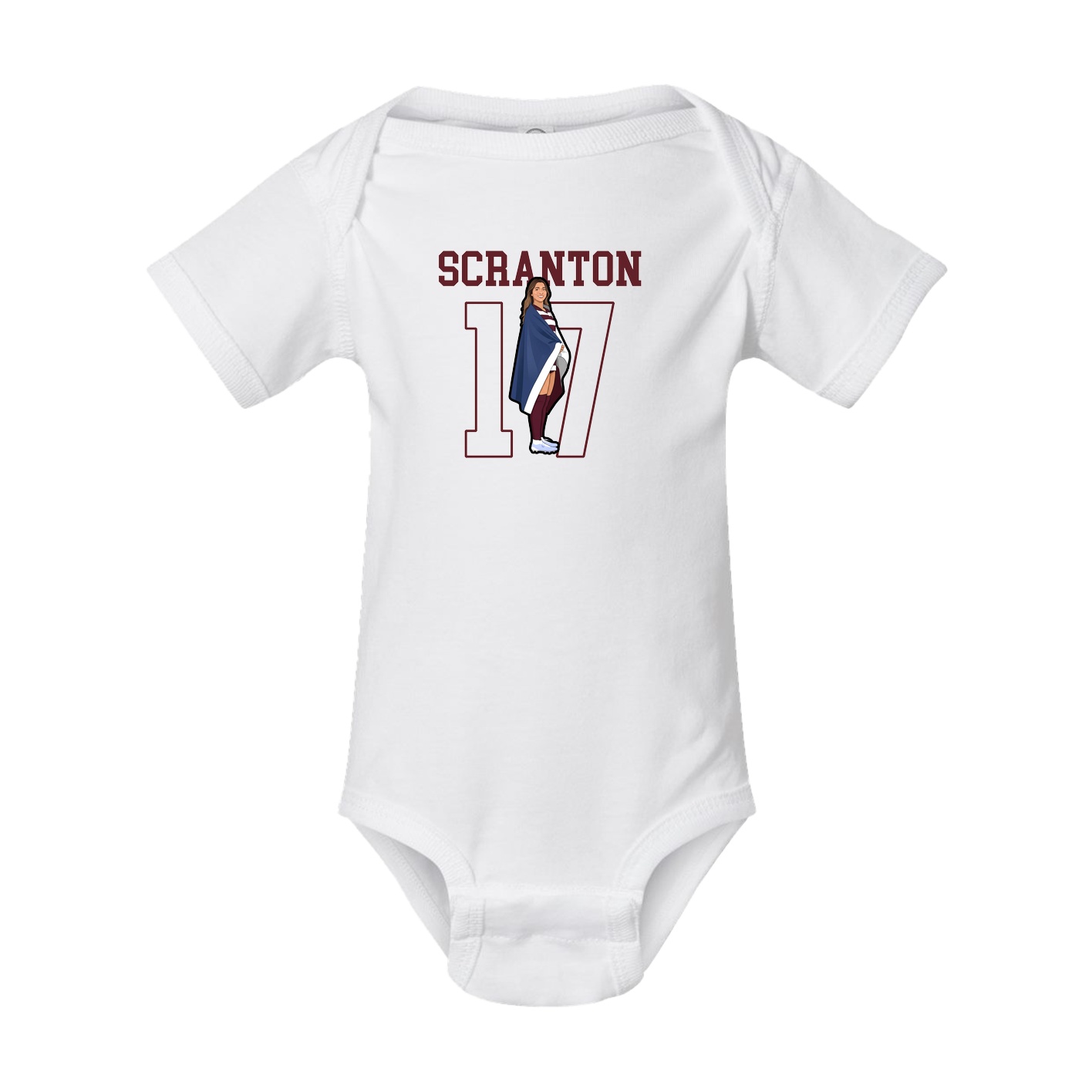 Baby Onesie — Shirsey in White