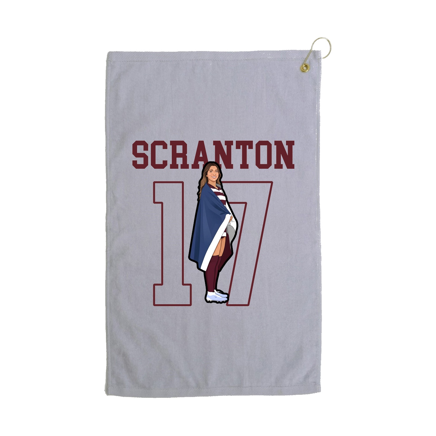Golf Towel — Shirsey in Grey