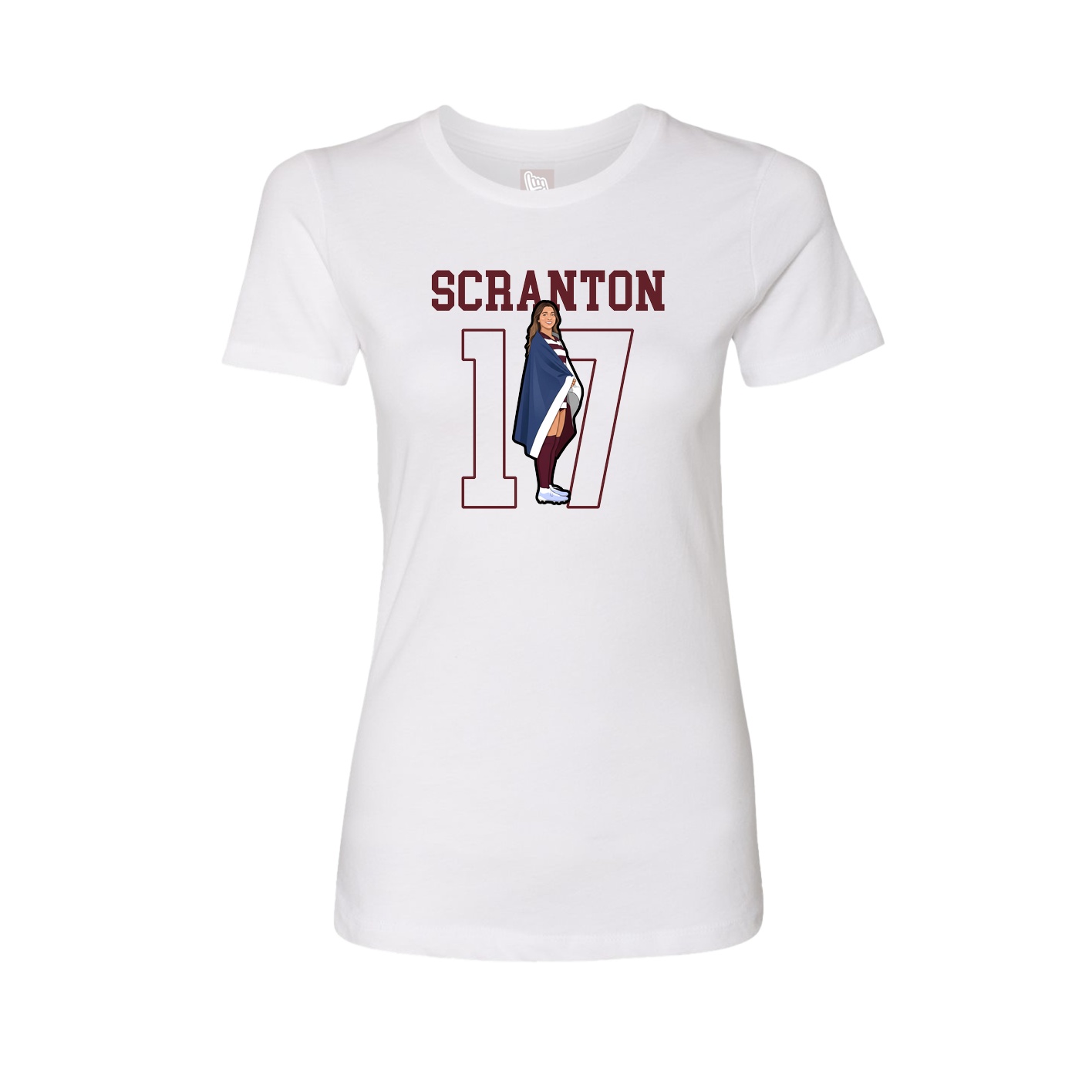 Fitted Women's Tee — Shirsey in White