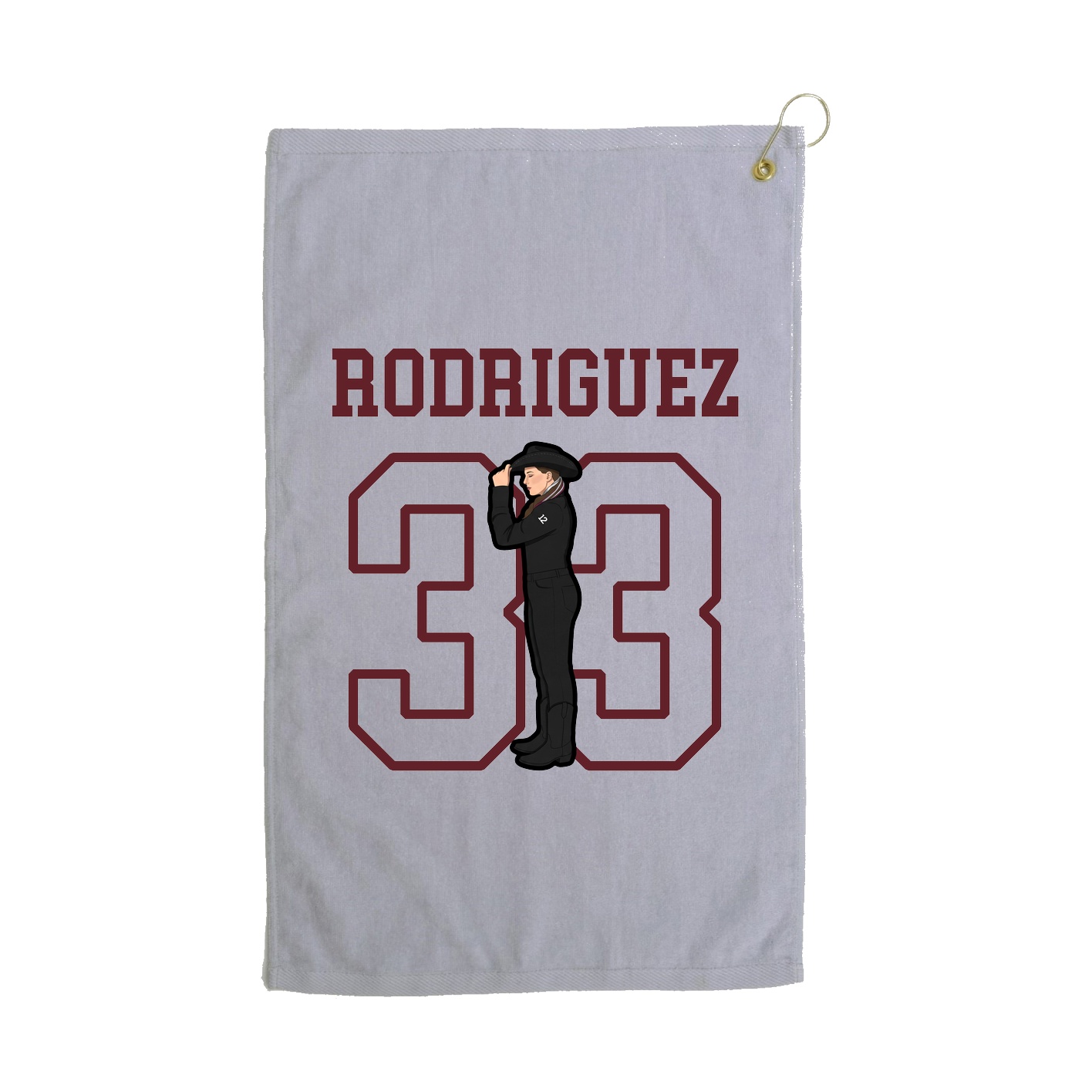 Golf Towel — Shirsey in Grey