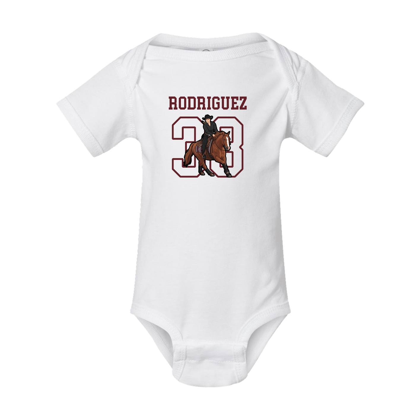 Baby Onesie — Shirsey in White