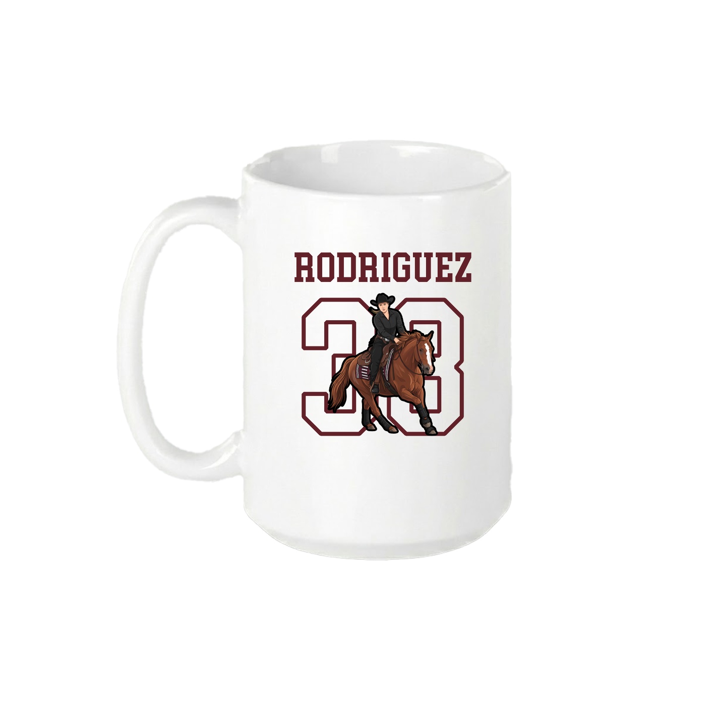 15oz Coffee Mug — Shirsey in White