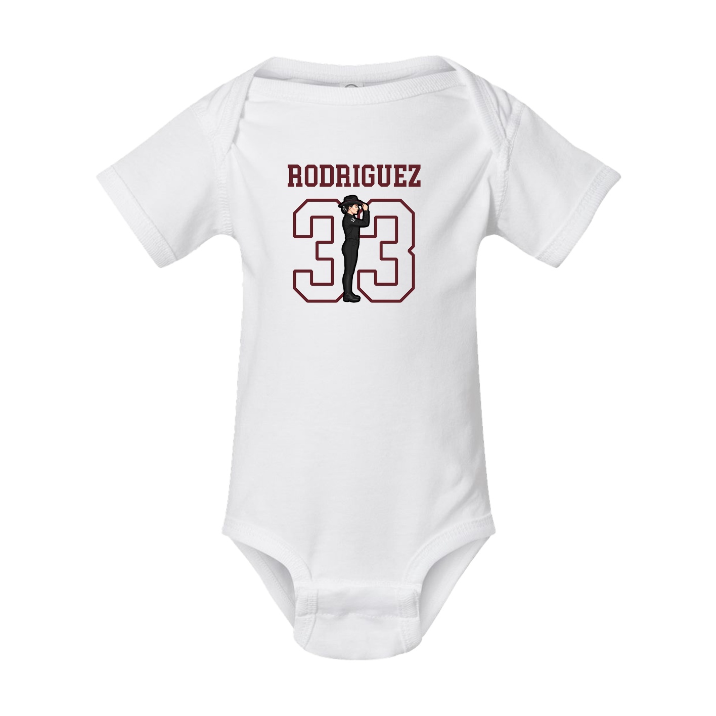 Baby Onesie — Shirsey in White