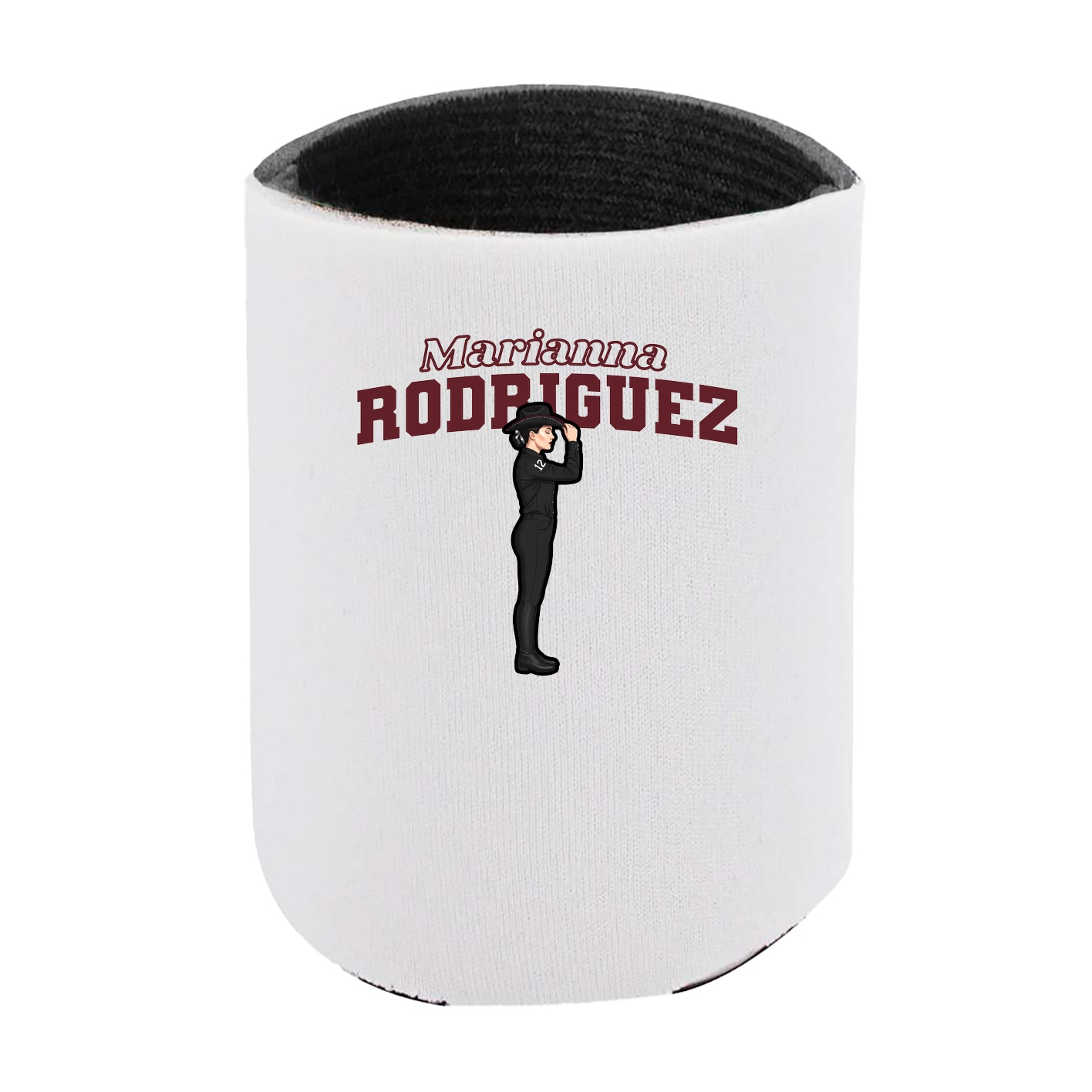 Can Holder — Name Arch in White