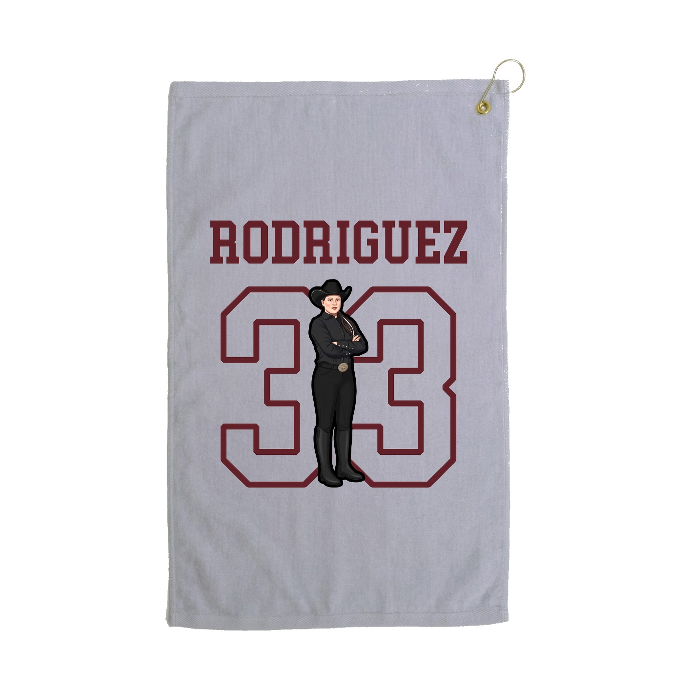 Golf Towel — Shirsey in Grey