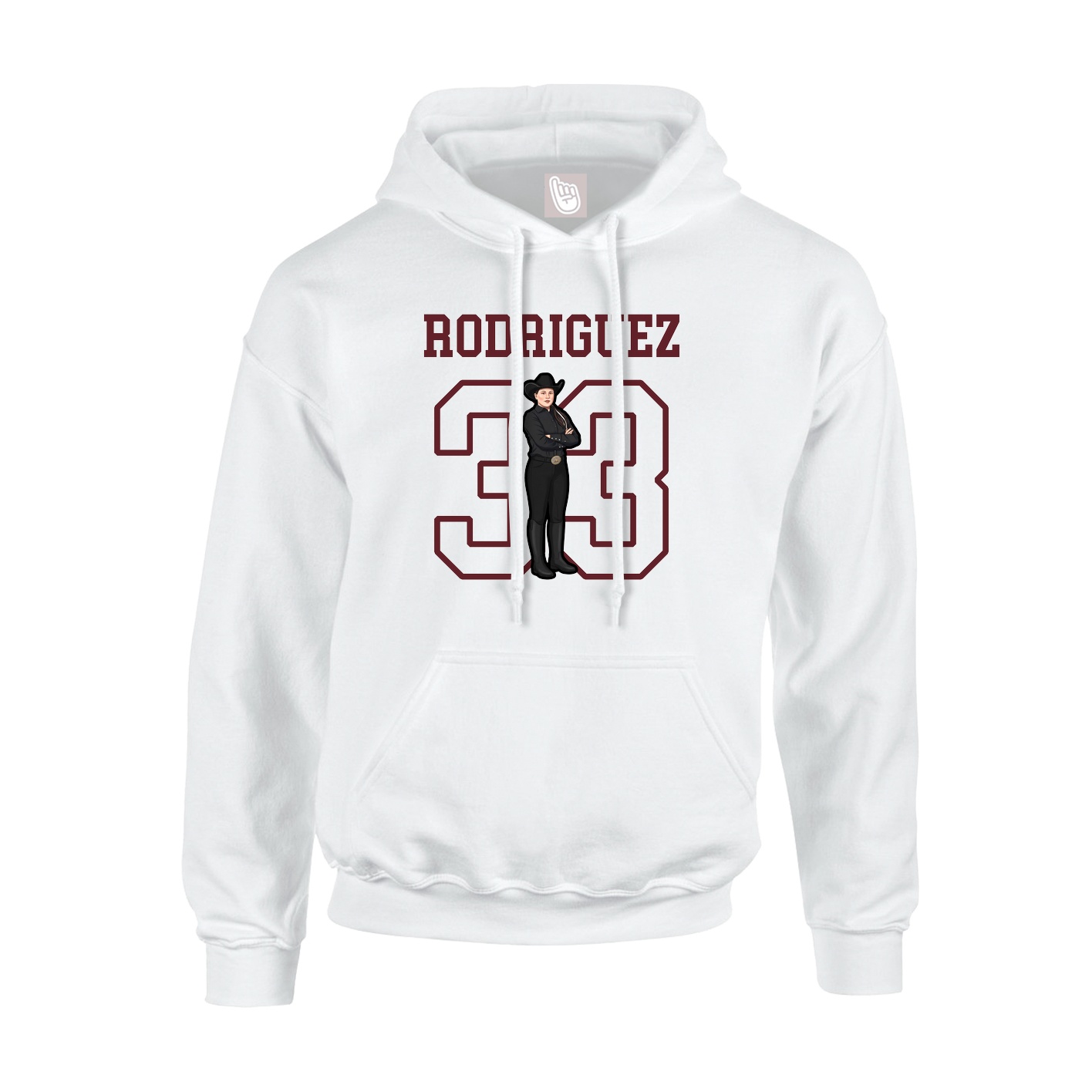 Youth Hoodie — Shirsey in White