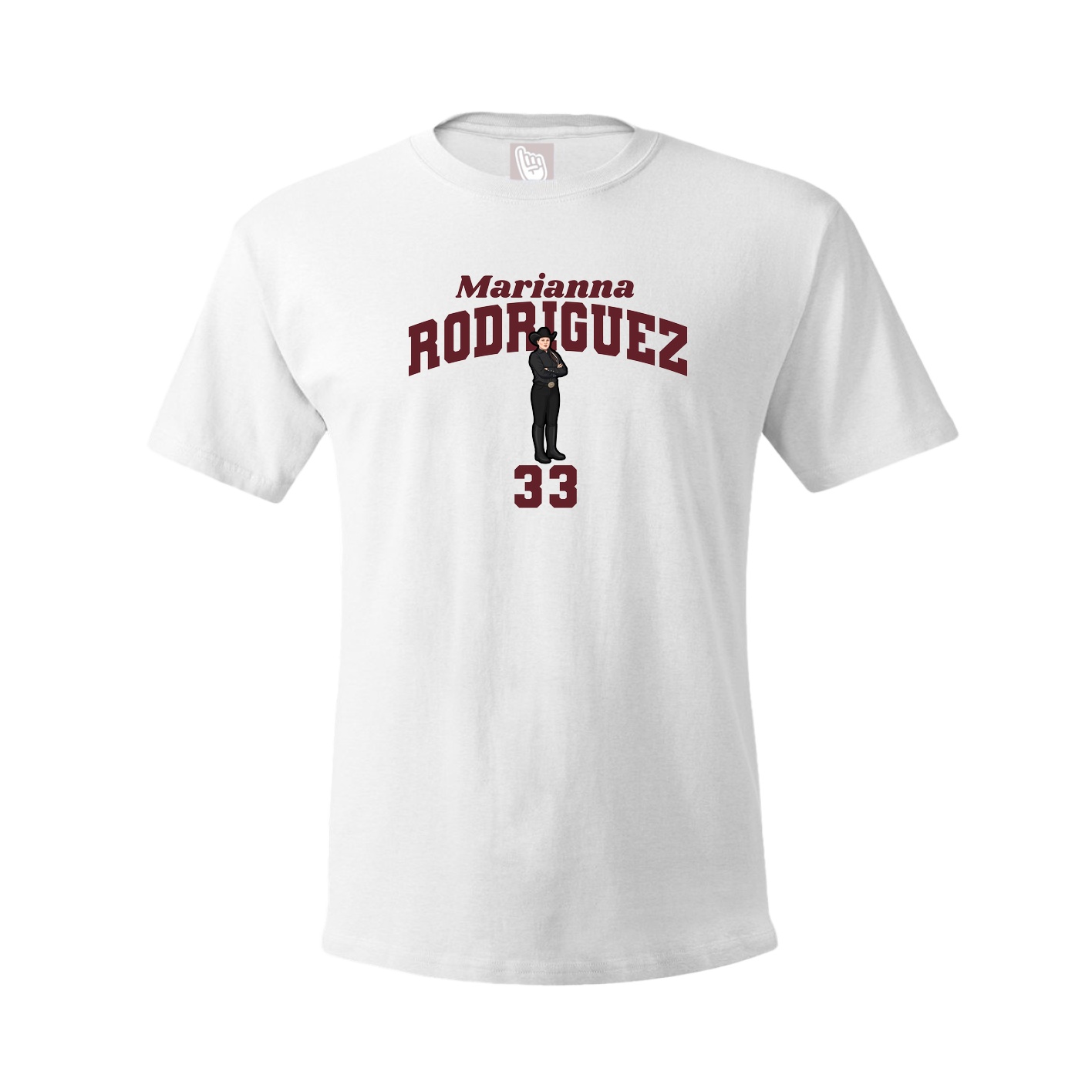 Tee — Signature Arch in White
