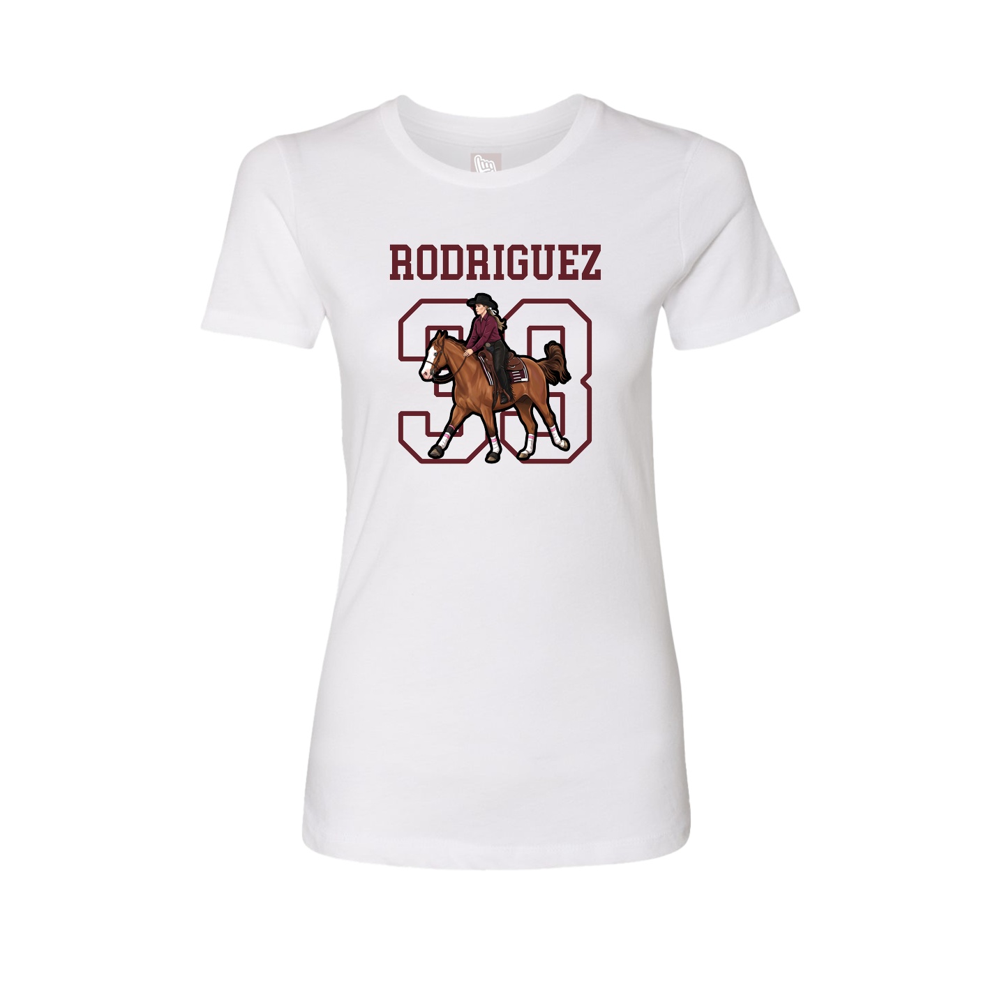Fitted Women's Tee — Shirsey in White