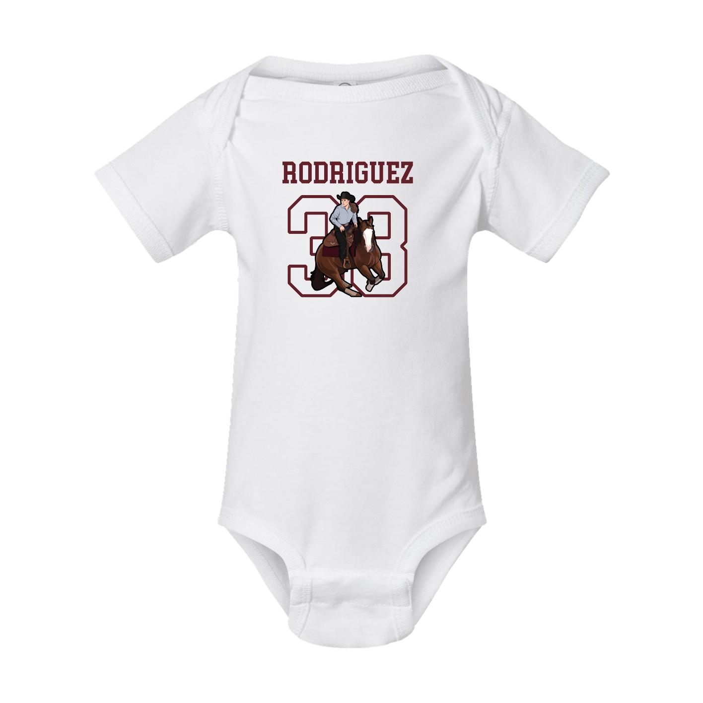 Baby Onesie — Shirsey in White