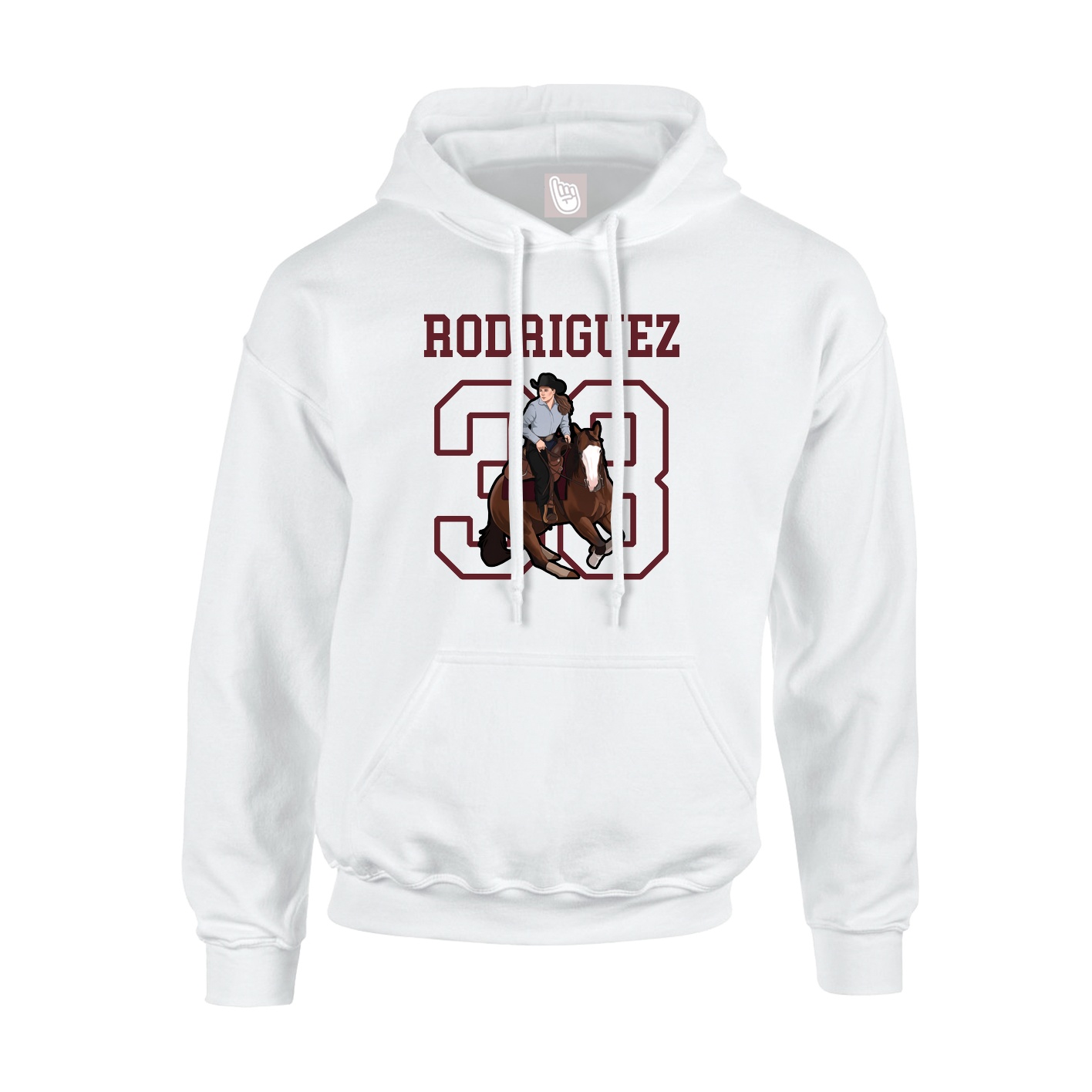 Youth Hoodie — Shirsey in White