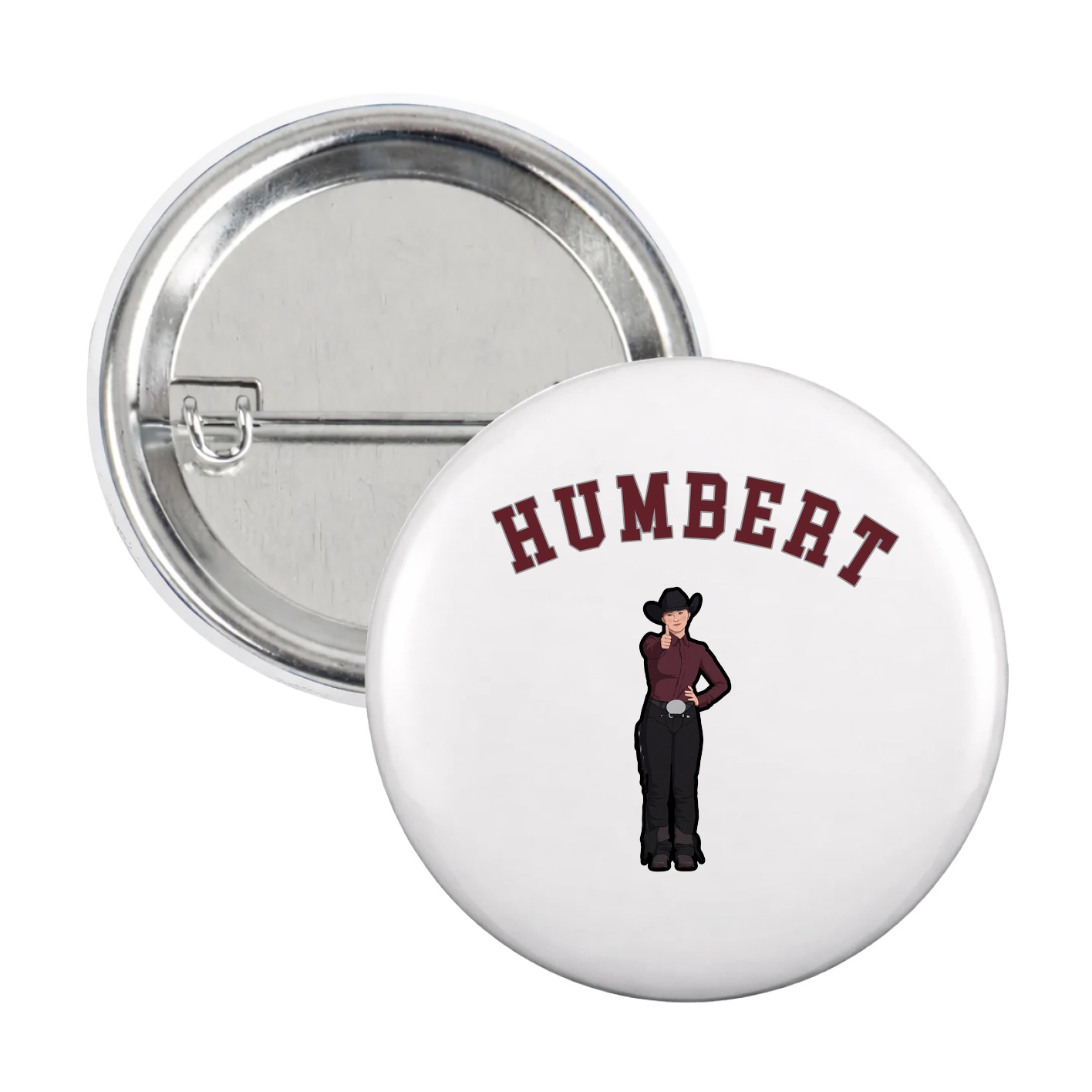 Game Day Button — Shirsey Arch in White