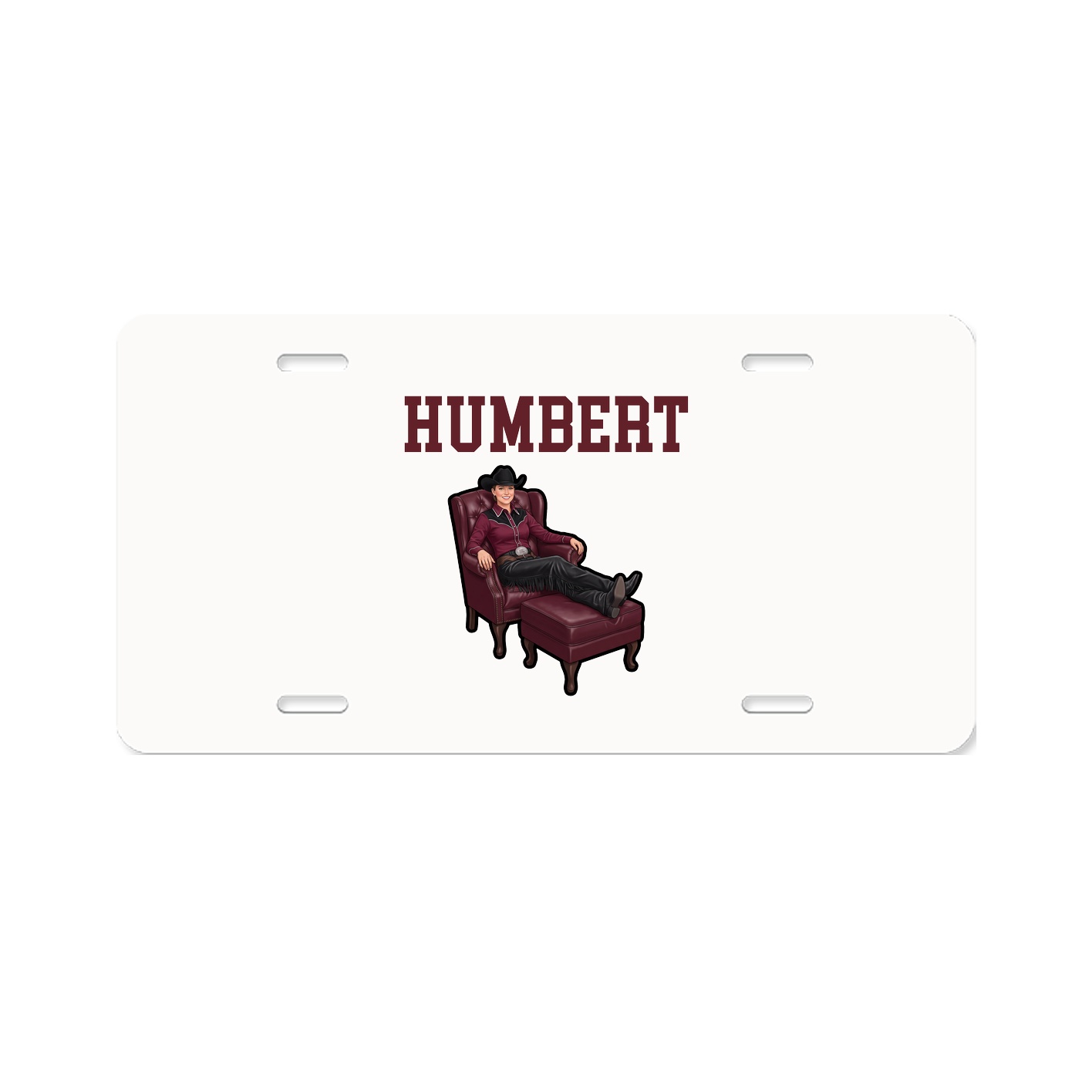 License Plate — Shirsey in Classic