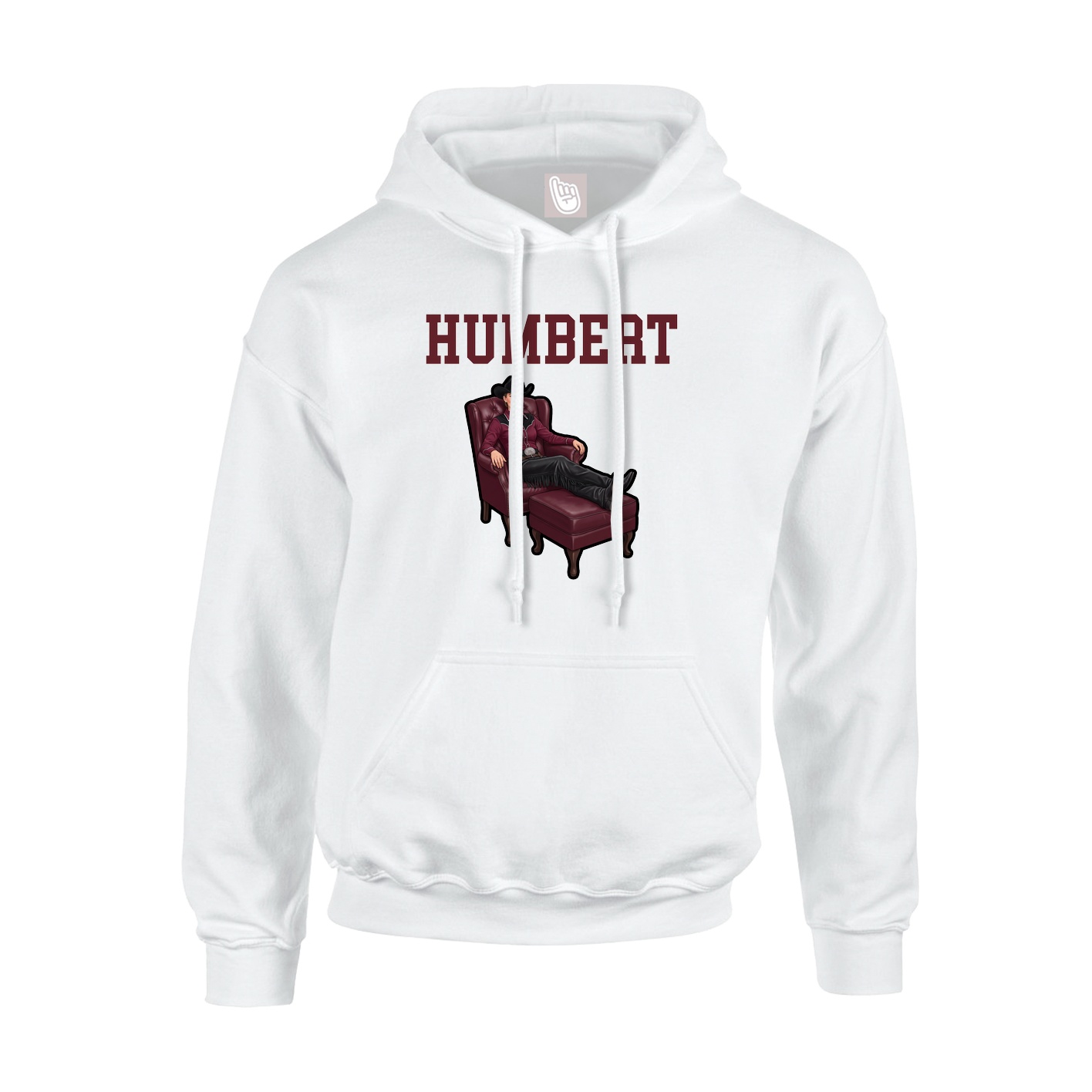 Hoodie — Shirsey in White