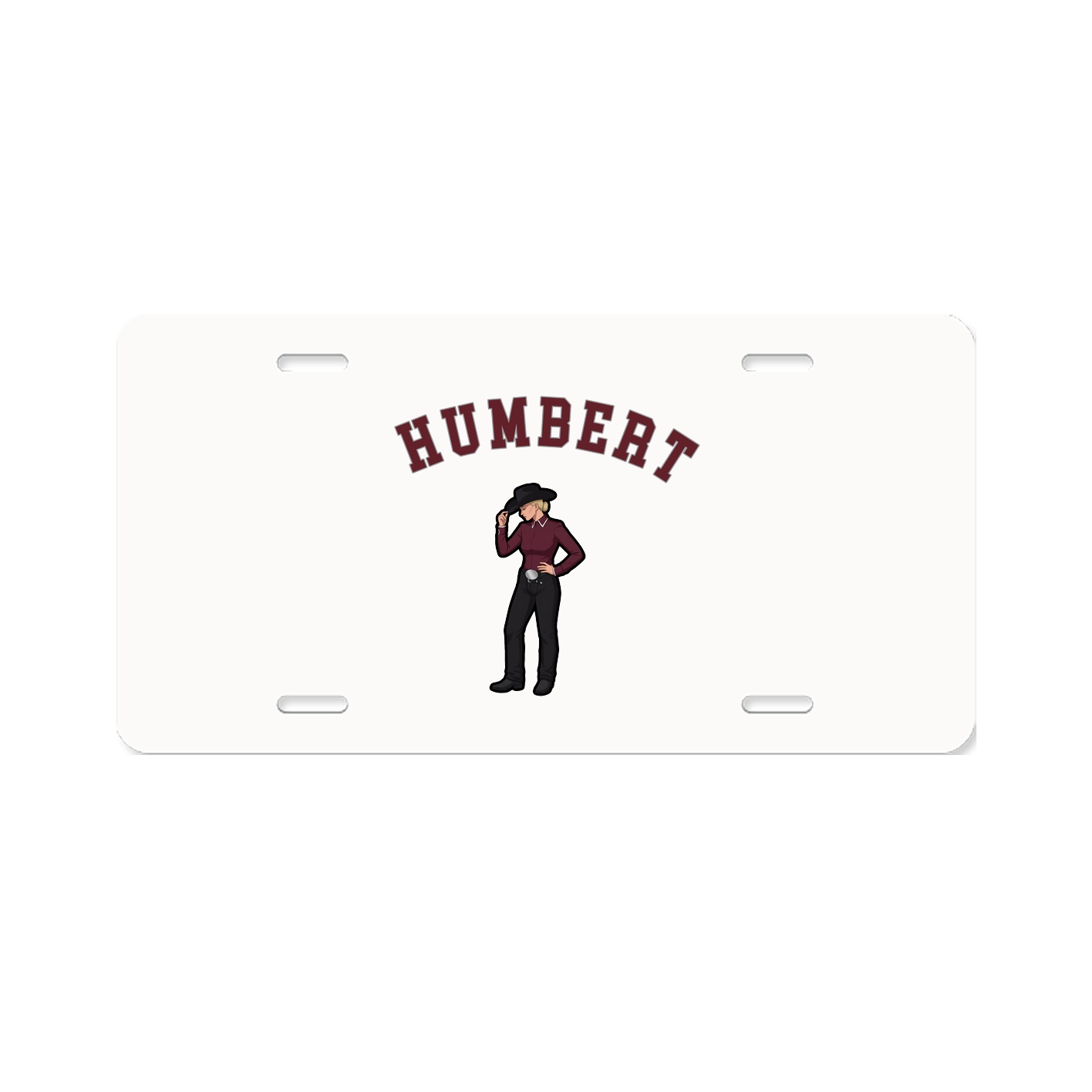 License Plate — Shirsey Arch in Classic