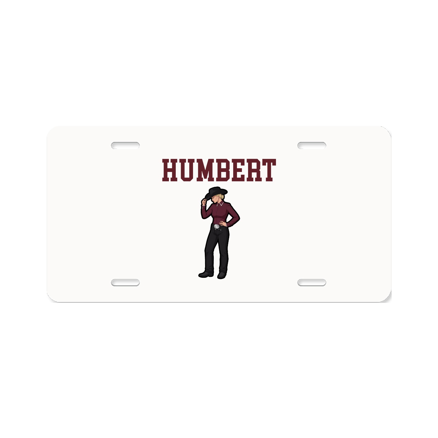 License Plate — Shirsey in Classic