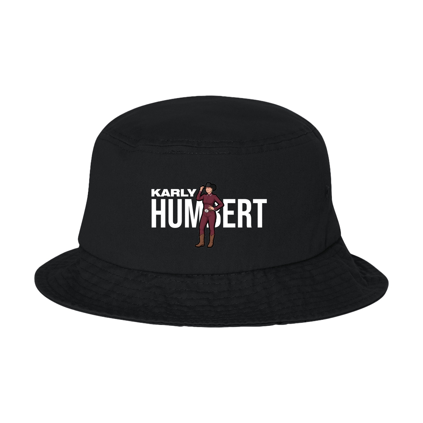 Bucket Cap — Player Name in Black