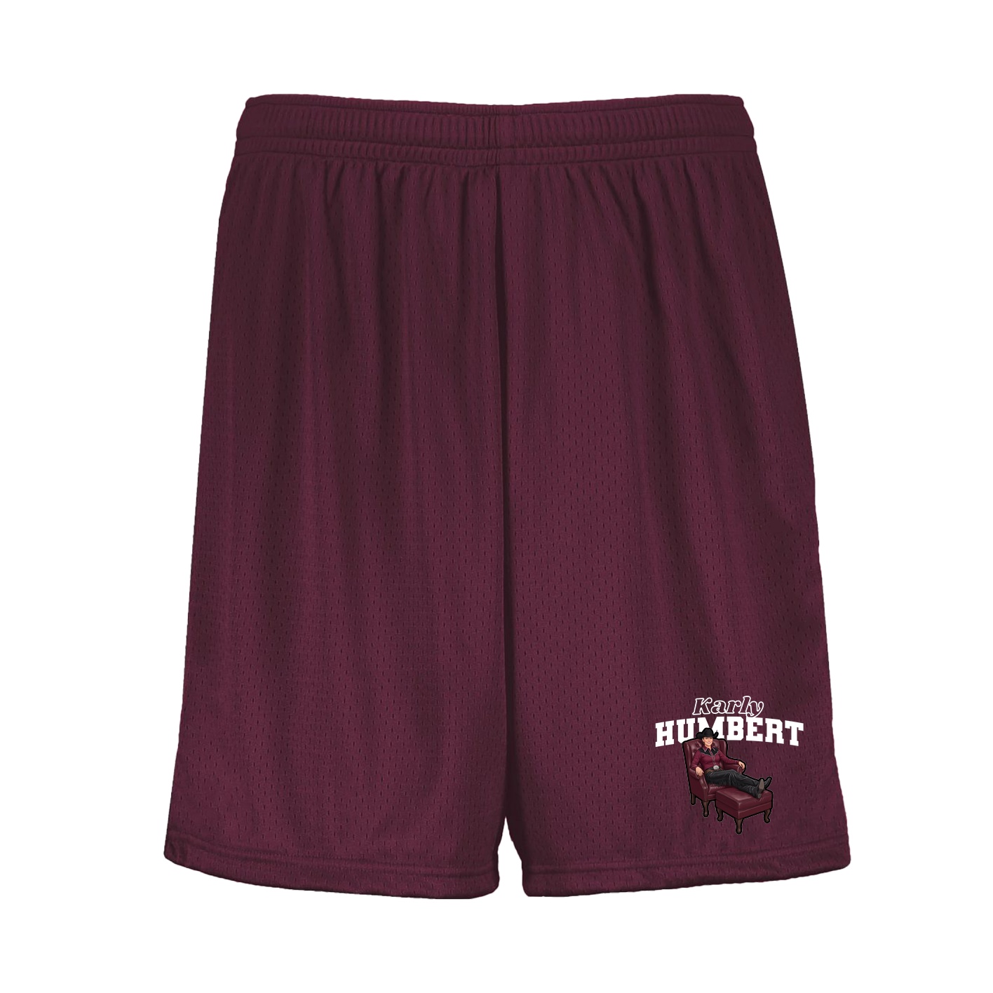 Shorts — Name Arch in Maroon