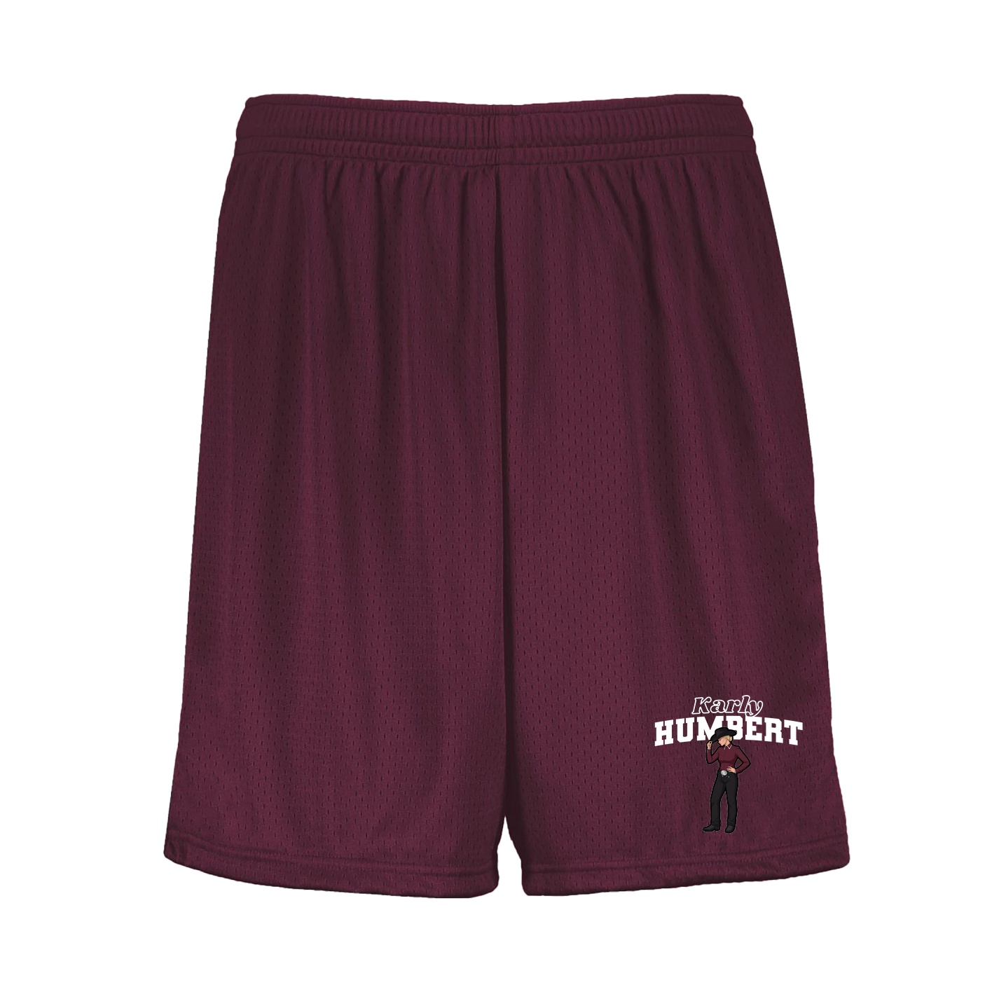 Shorts — Name Arch in Maroon