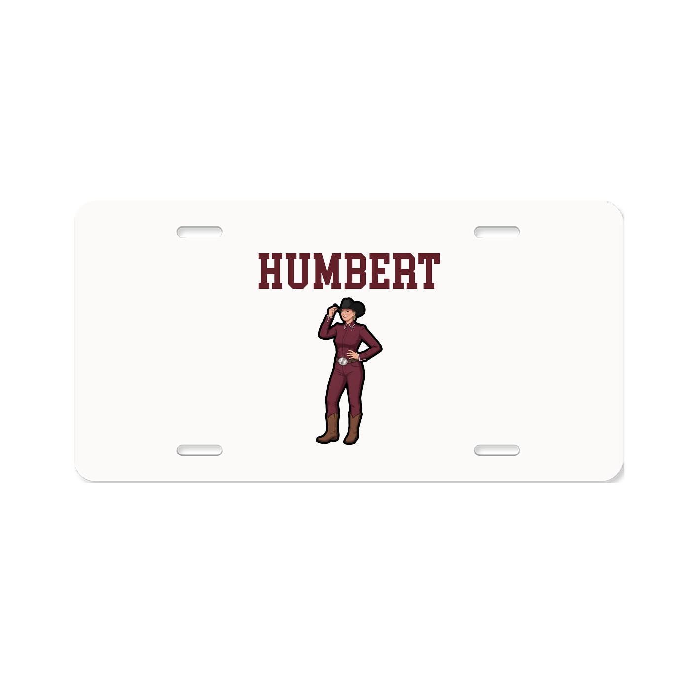 License Plate — Shirsey in Classic