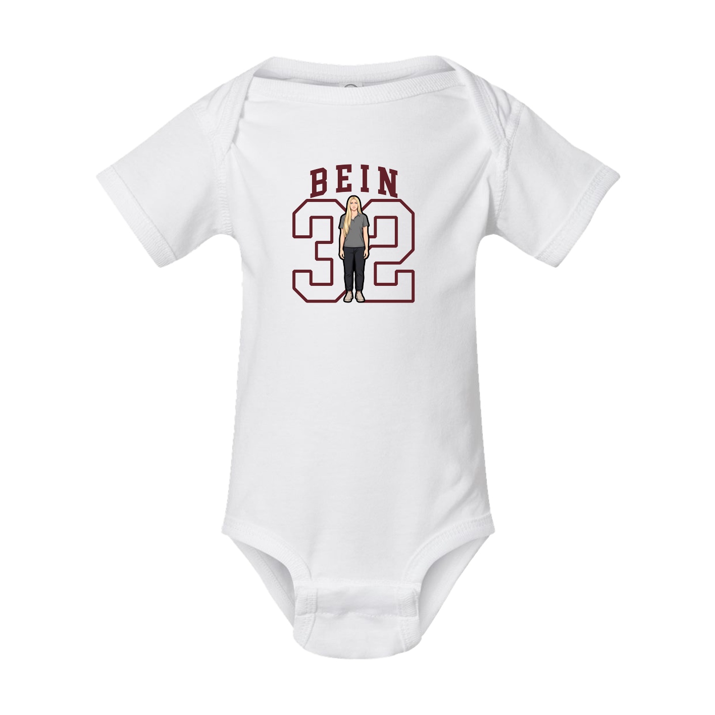 Baby Onesie — Shirsey in White