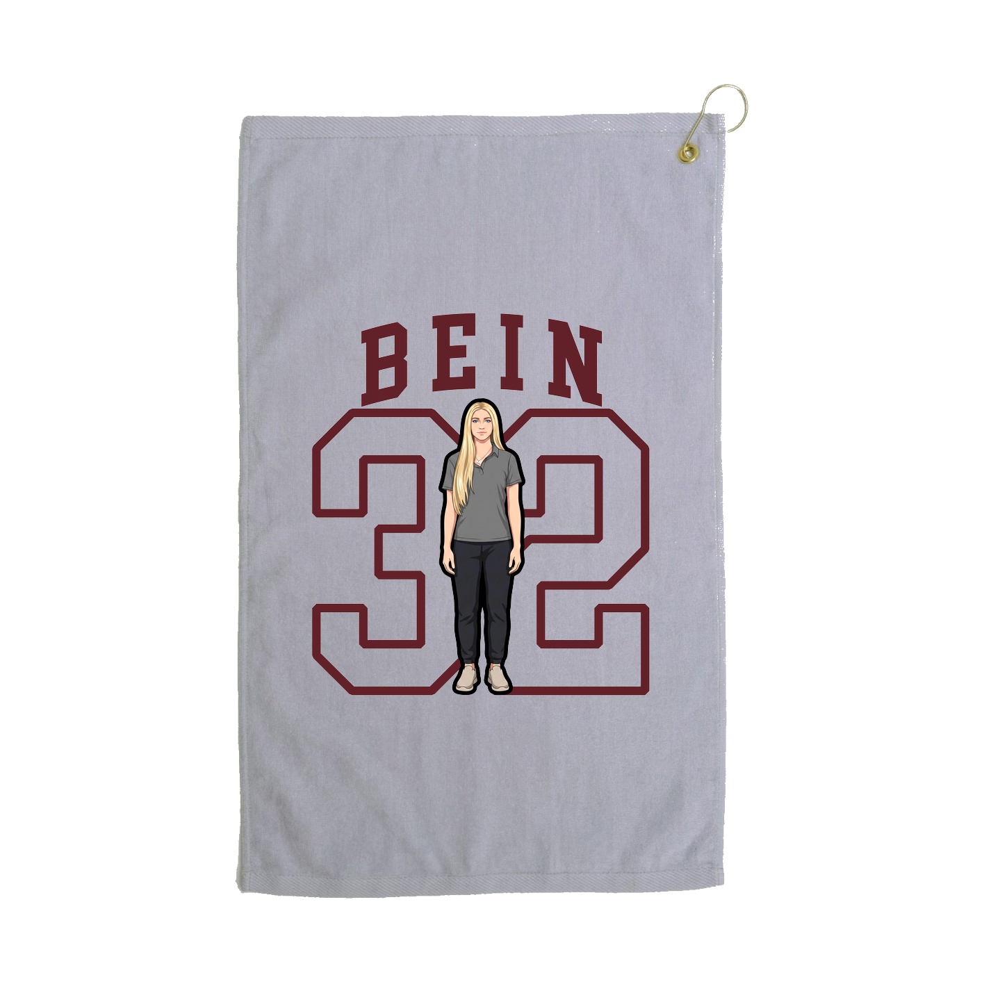 Golf Towel — Shirsey in Grey