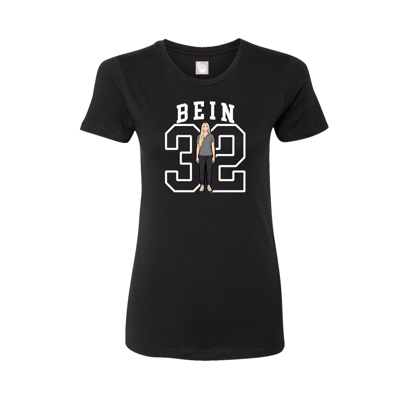 Womens Tee — Shirsey in Black