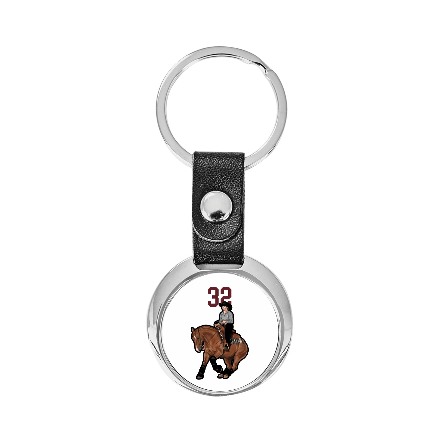 Key Chain — Number Top in Classic