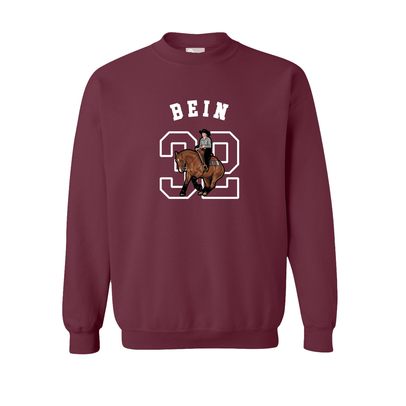 Fleece Crew — Shirsey Arch in Maroon