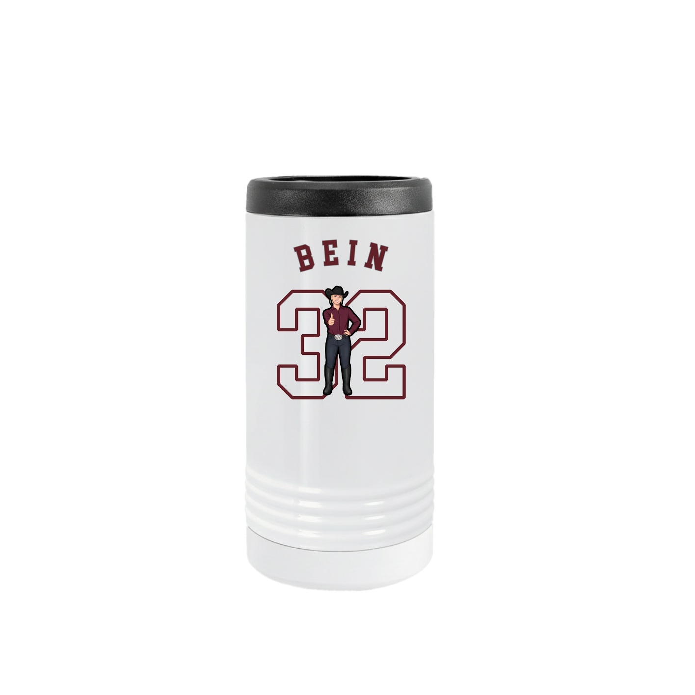 Slim Beverage Holder — Shirsey Arch in White