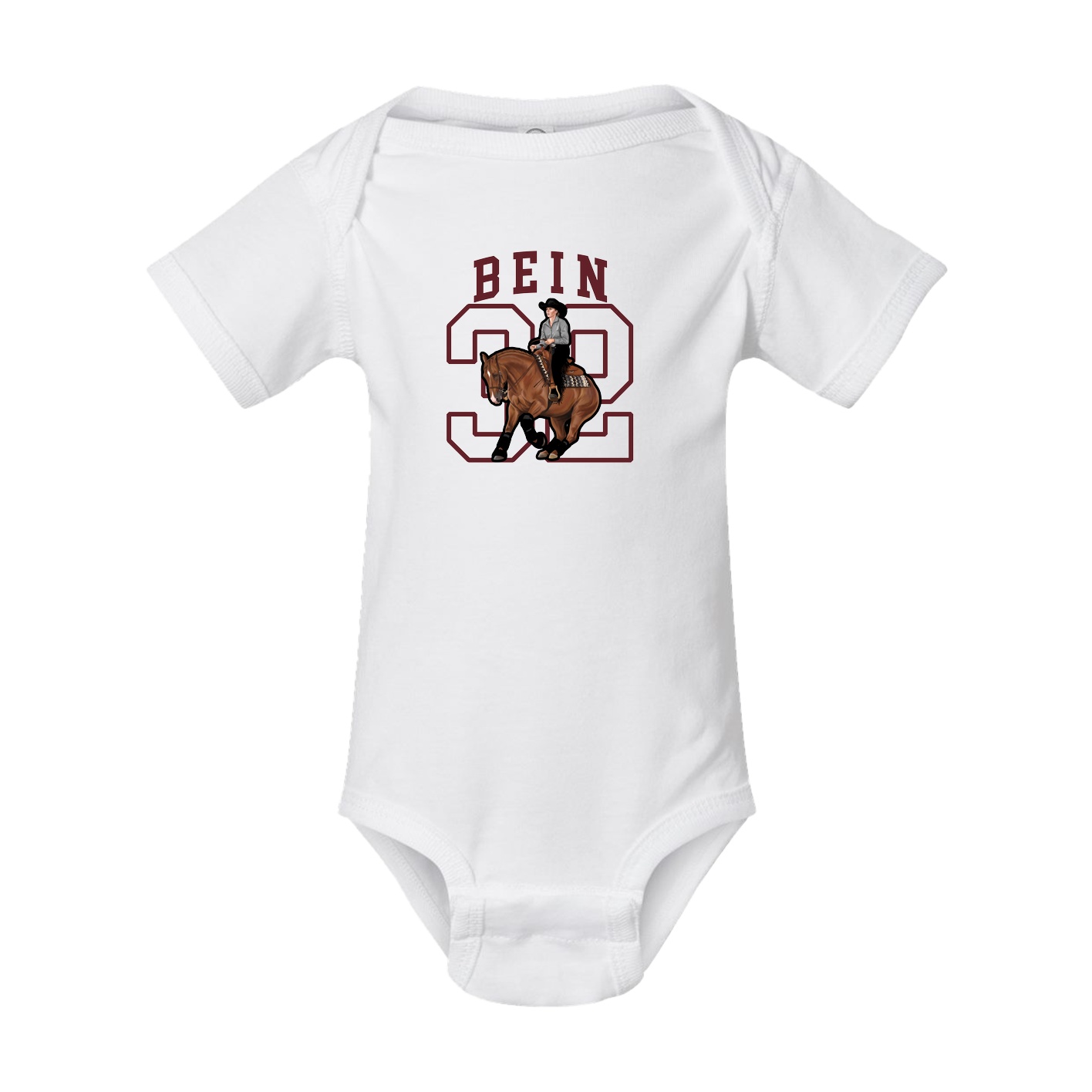 Baby Onesie — Shirsey in White