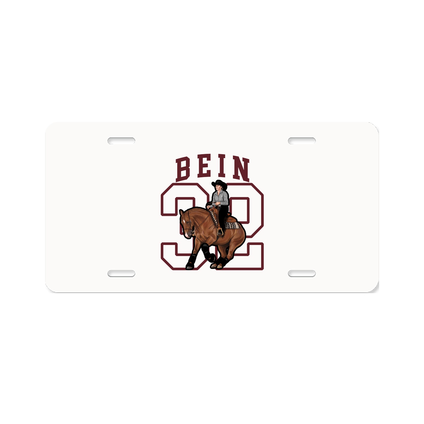 License Plate — Shirsey in Classic
