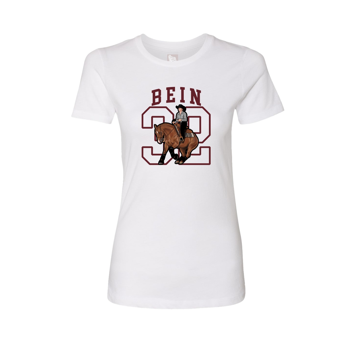 Fitted Women's Tee — Shirsey in White