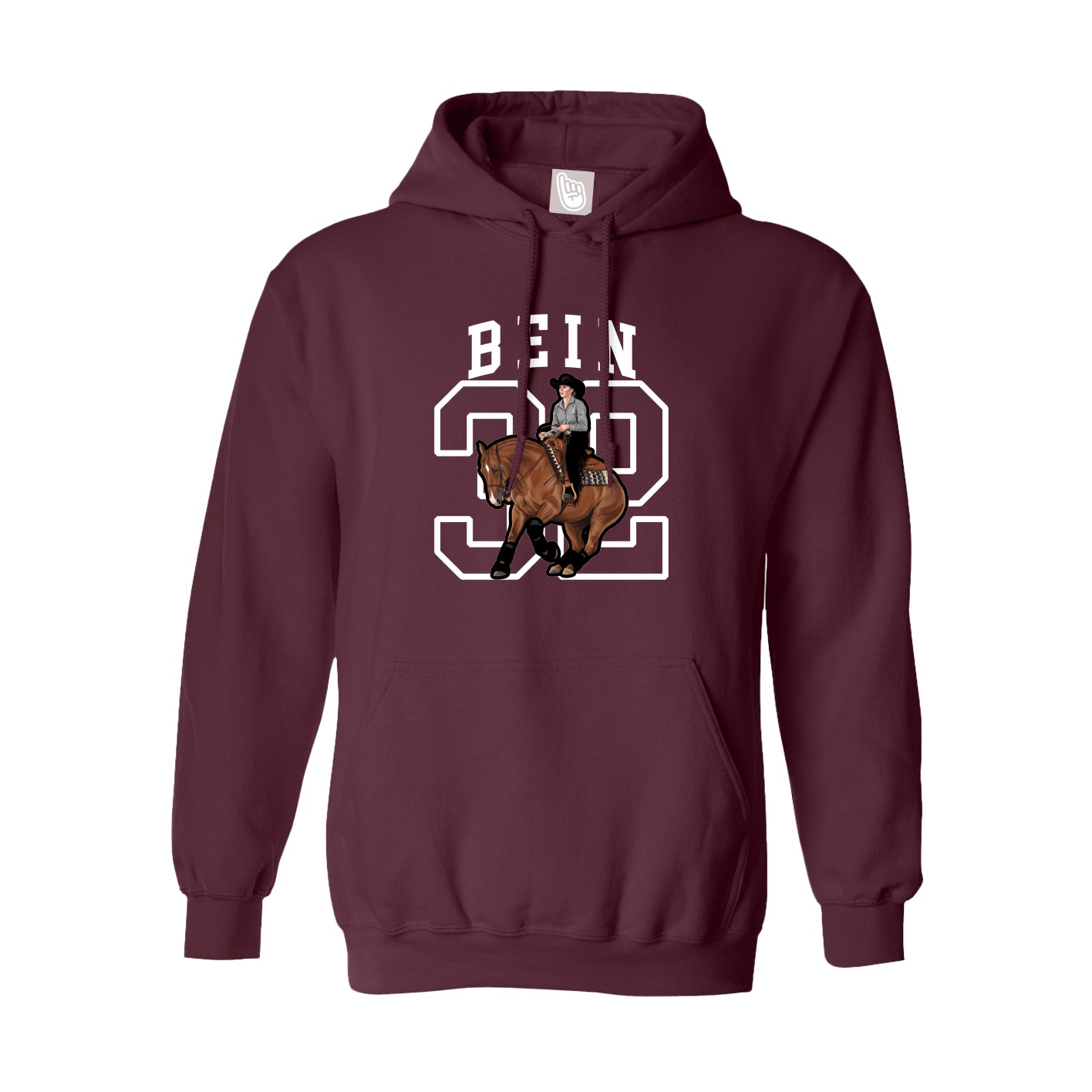 Youth Hoodie — Shirsey in Maroon