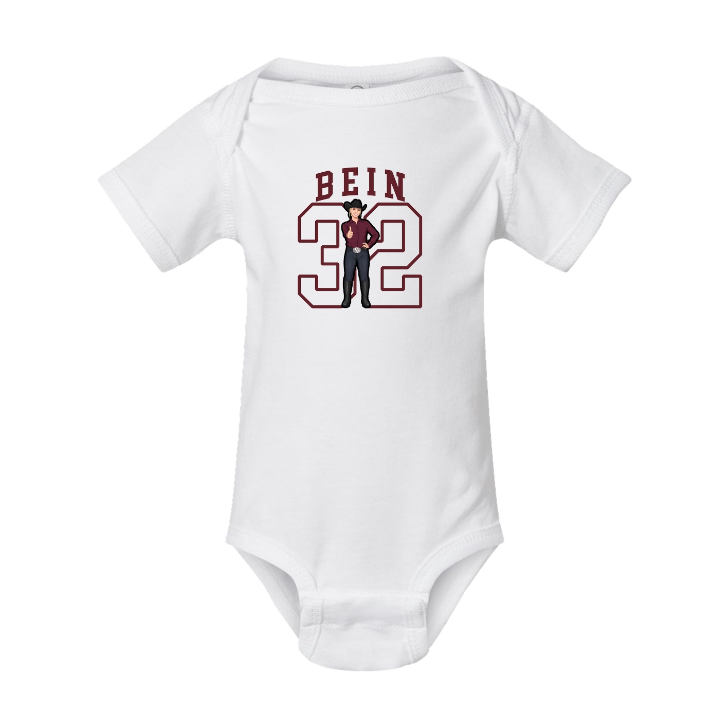 Baby Onesie — Shirsey in White