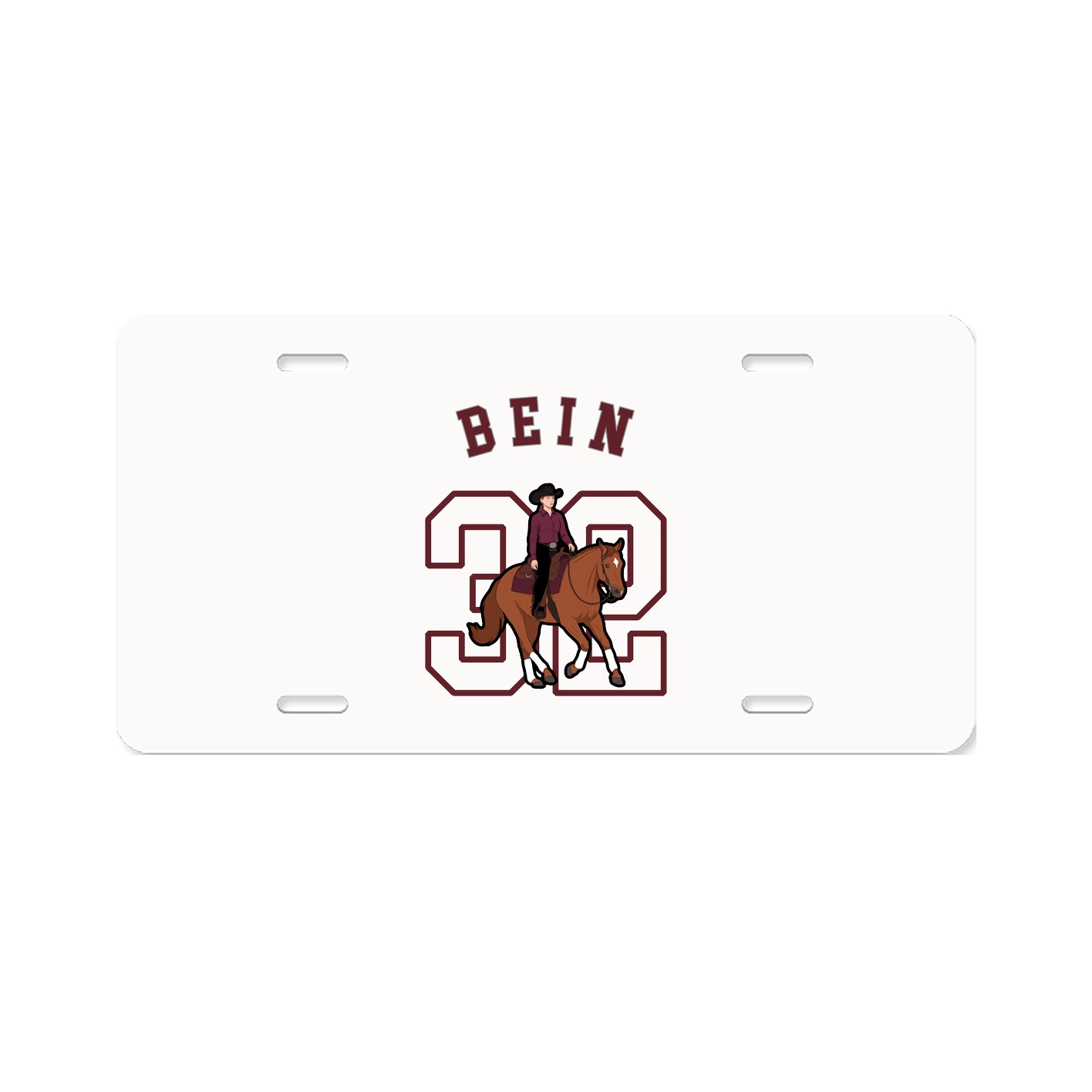 License Plate — Shirsey Arch in Classic