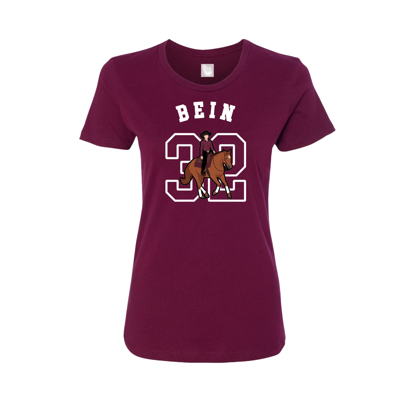 Womens Tee — Shirsey Arch in Maroon