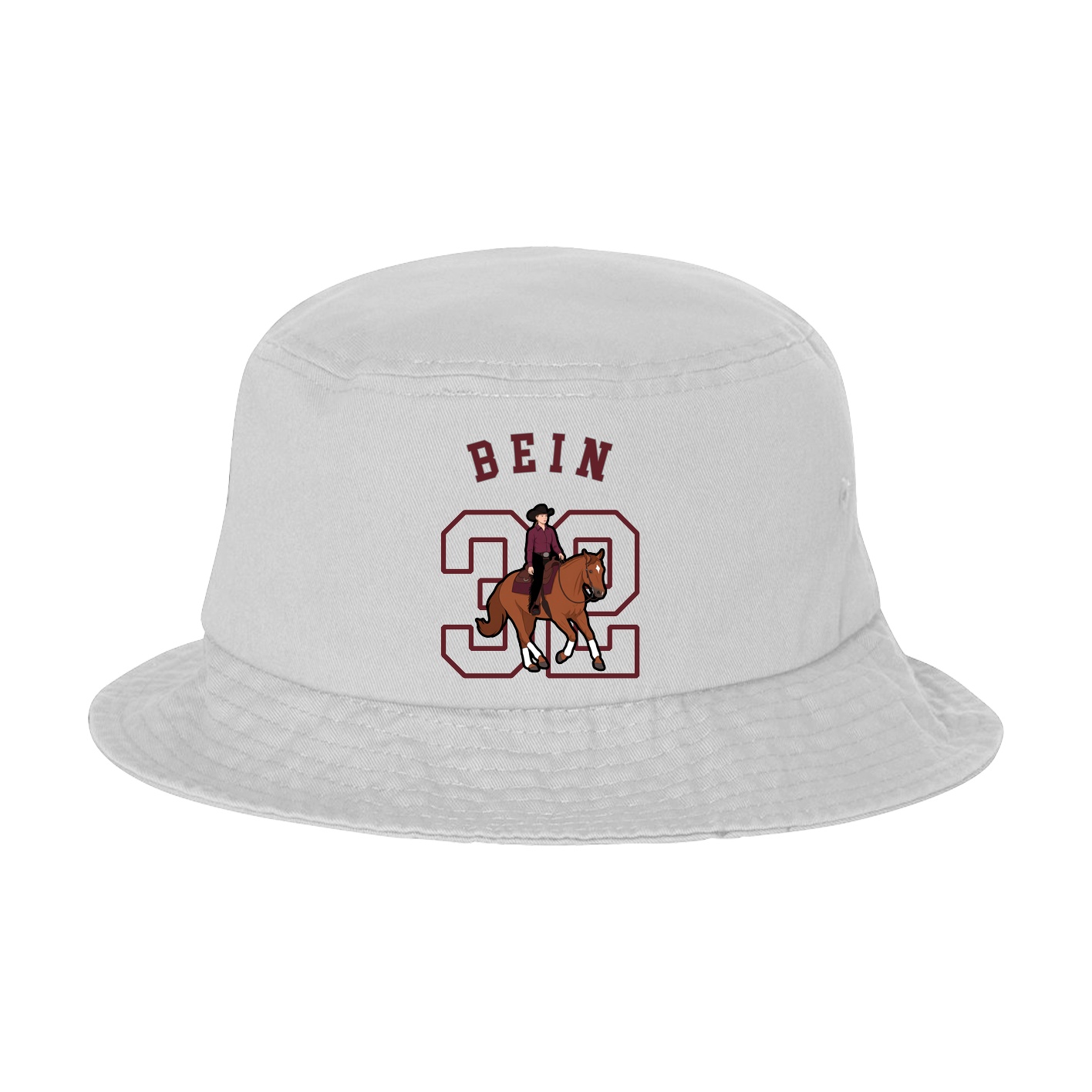 Bucket Cap — Shirsey Arch in White